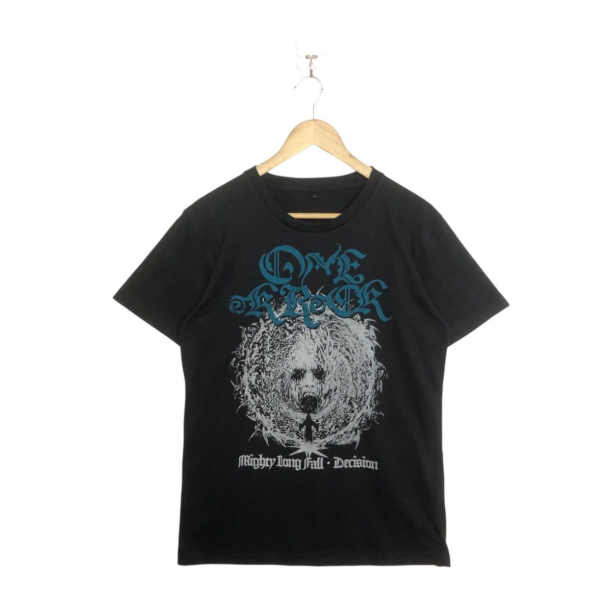 Band Tees × Rock Band One Ok Rock Mighty Long Fall Decision Album 