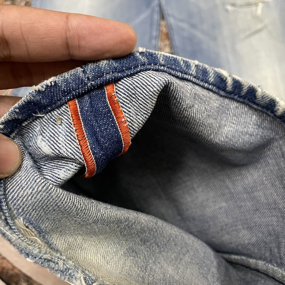 Diesel 🔥Vintage Diesel Industry Stoned Washed Ripped Distress Jeans Size US 32 / EU 48 - 8 Thumbnail