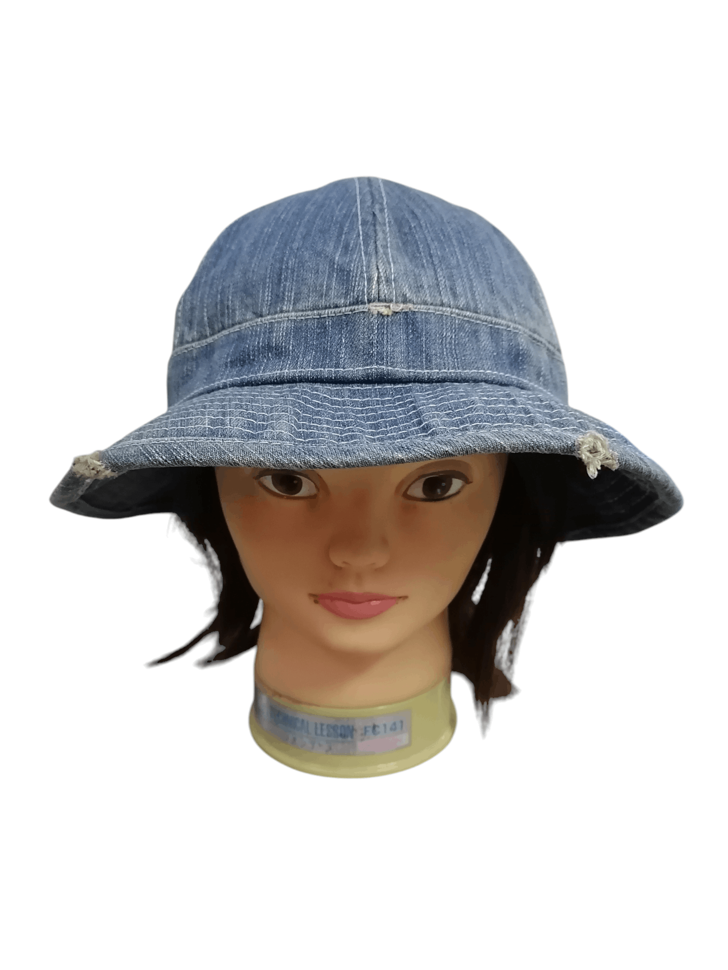 Japanese Brand Decade Standard DS 10 Denim Daisy Hat Size ONE SIZE - 2 Thumbnail