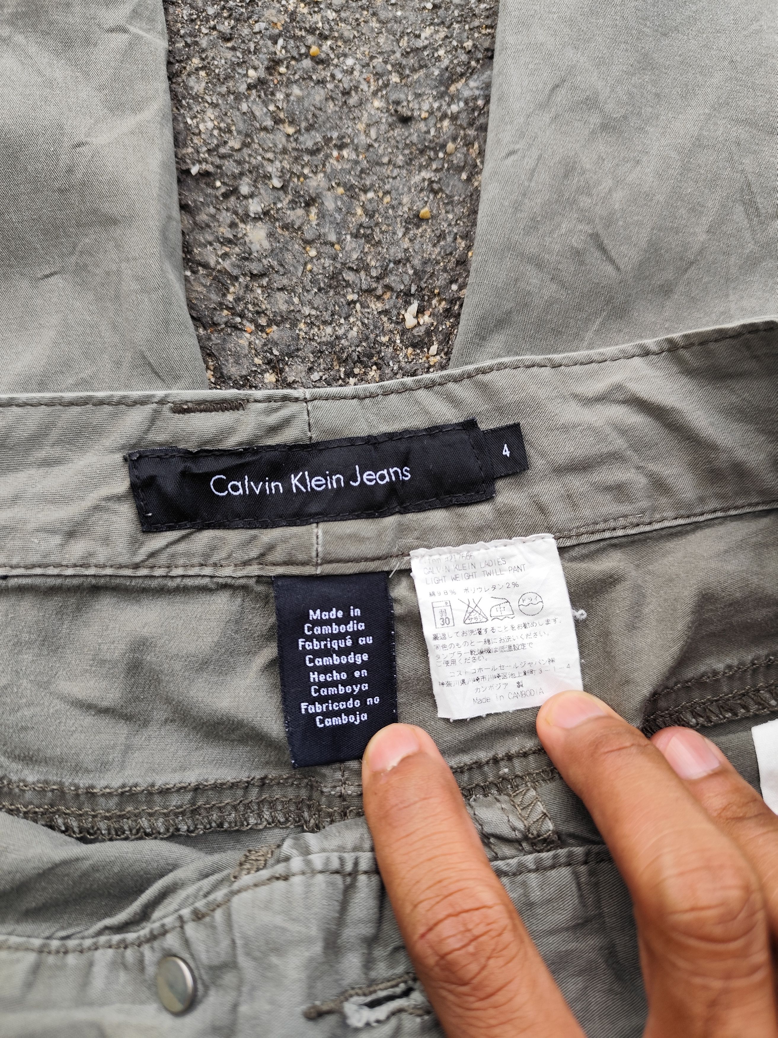 Calvin Klein × Designer × Southpole Vintage Women CalvinKlein Jeans B_J/1124/10 Size 31" - 12 Thumbnail