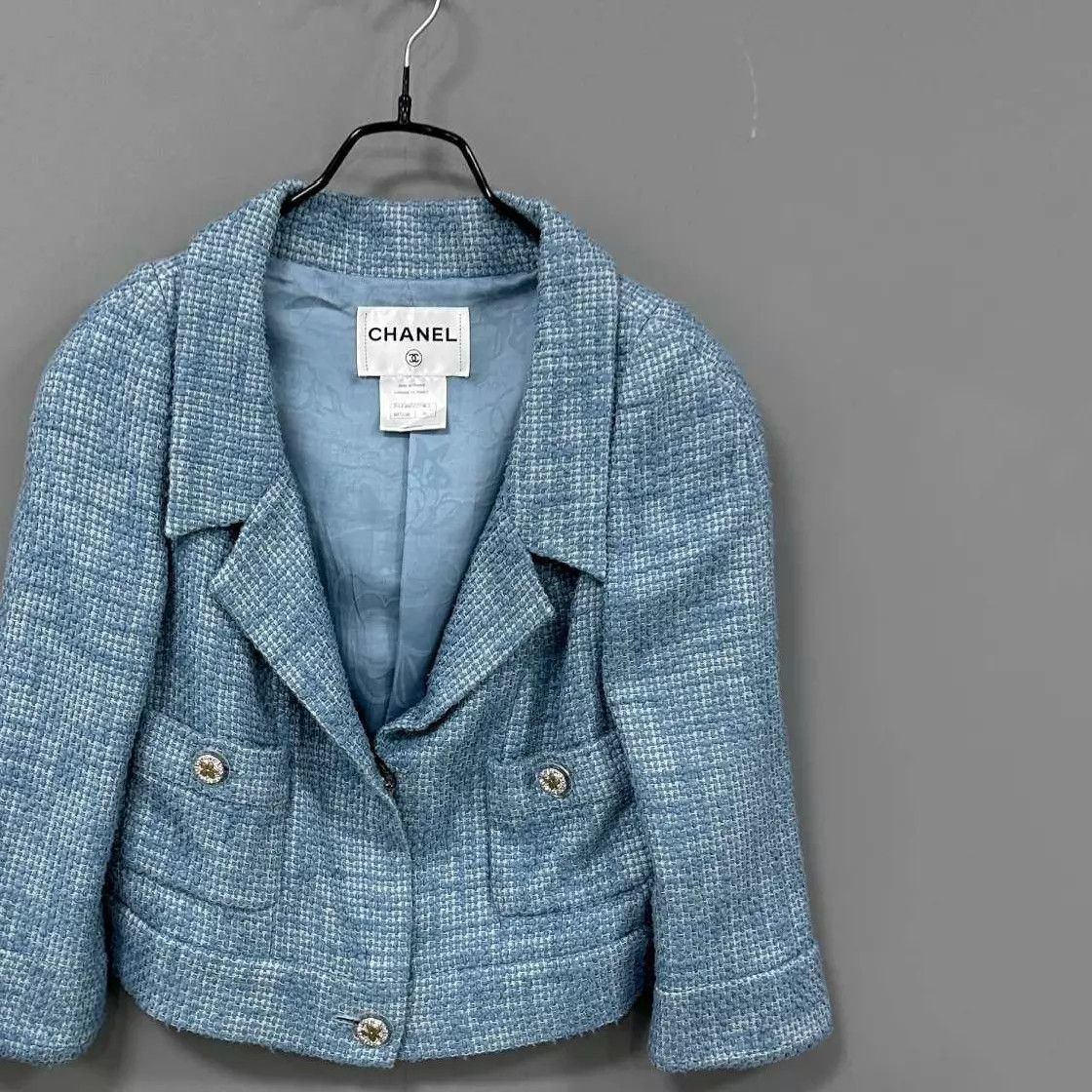 Chanel Chanel Versailles Runway Turn-Down Glass Button Jacket 36 Size XS / US 0-2 / IT 36-38 - 2 Thumbnail