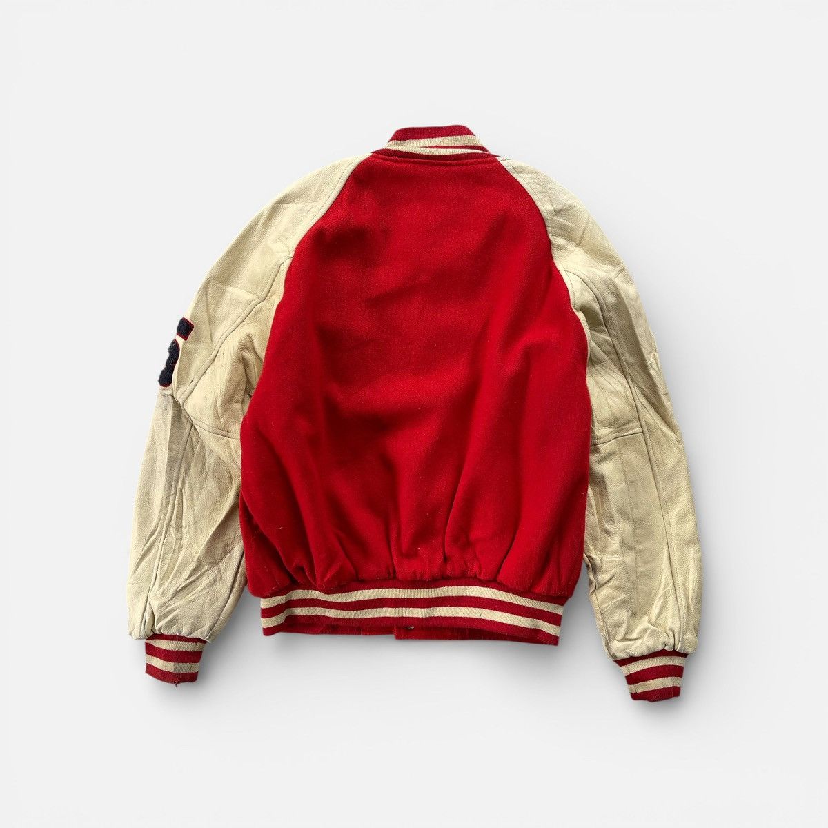 Penfield 🔥Vintage Penfield Letterman Leather Sleeve Varsity Jacket Size US M / EU 48-50 / 2 - 3 Thumbnail