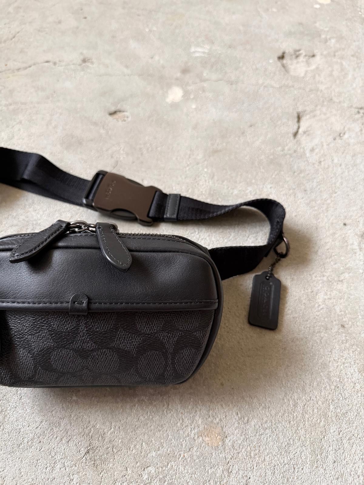 Coach Coach Signature Charter Mini Body Bag Black Size ONE SIZE - 3 Thumbnail