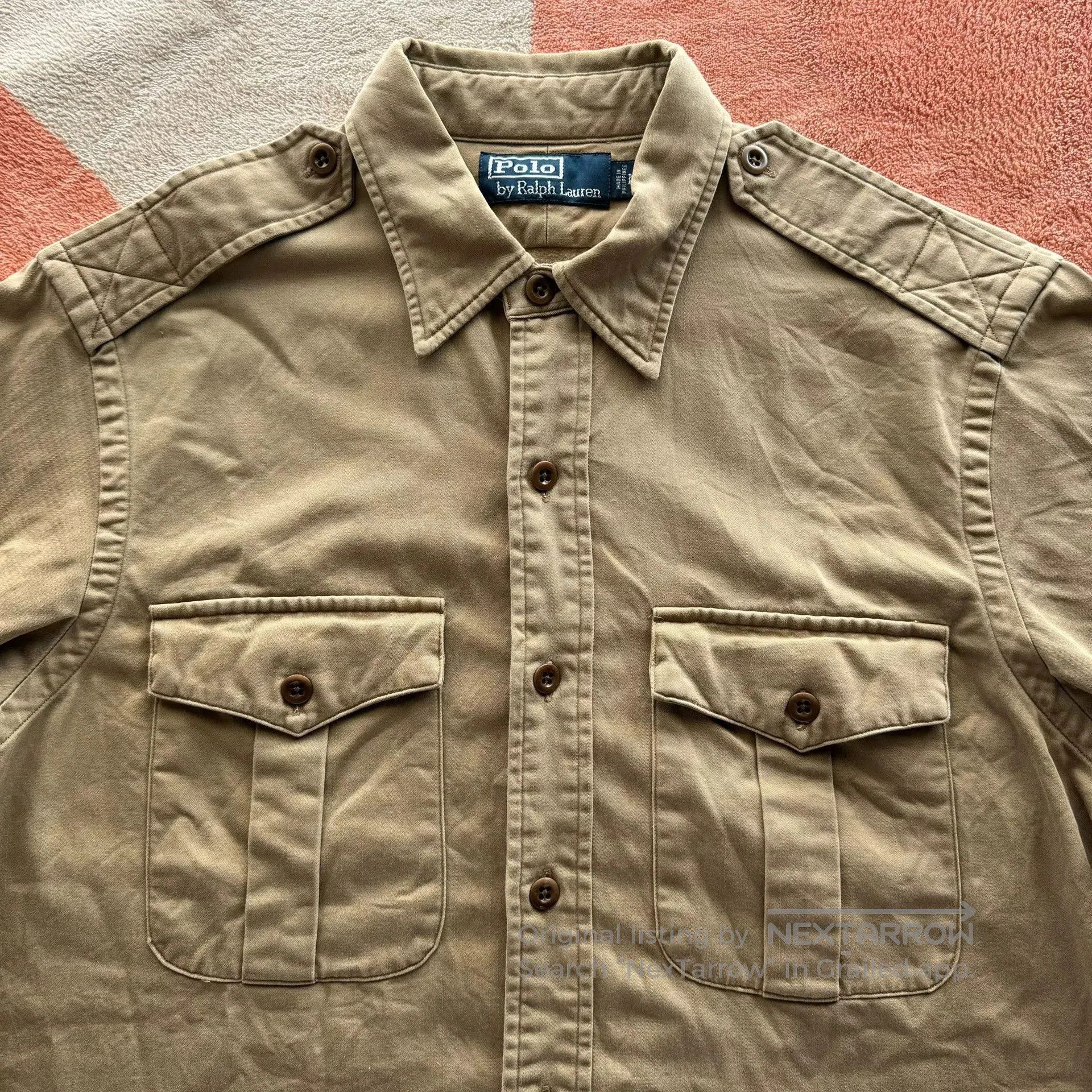 RRL Ralph Lauren Ralph Lauren Polo Outdoor Hunting Shirt. Size US M / EU 48-50 / 2 - 4 Thumbnail