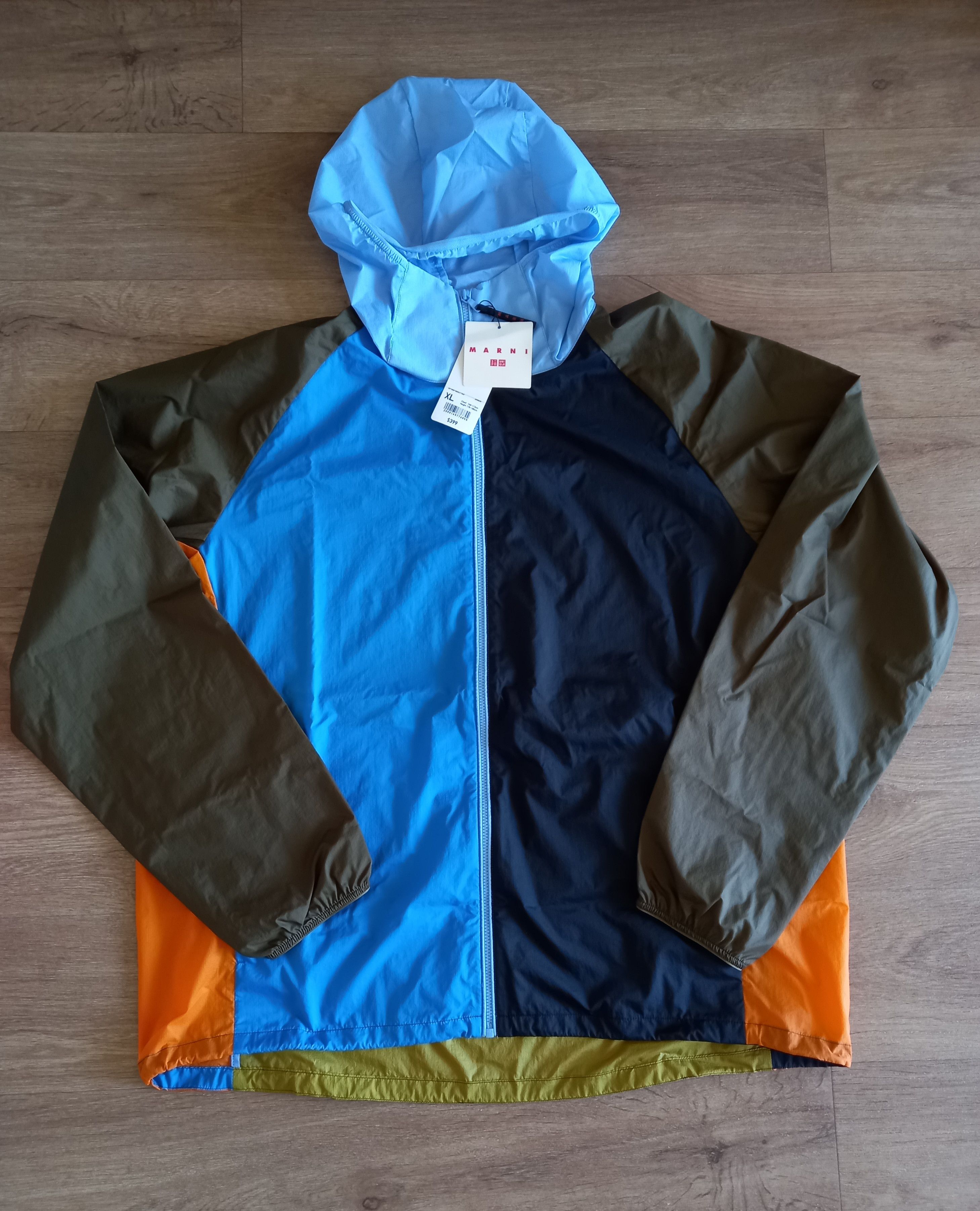 image of NWT Uniqlo X Marni Windbreaker Jacket Size Asian XL (Us L) in Black, Men's