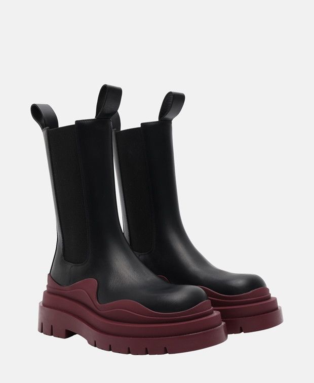 Bottega Veneta Tire Boot Ankle boots Size US 4 / IT 34 - 1 Thumbnail