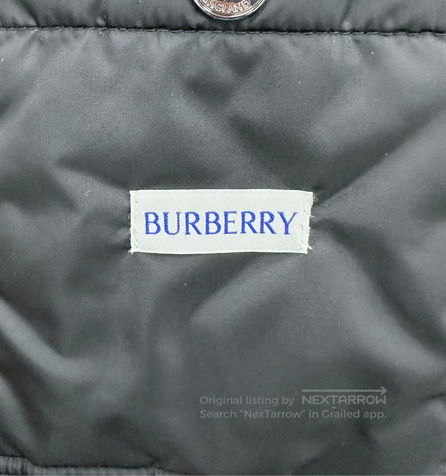 Burberry Burberry Black Diamond Pocket Cotton Quilted Hooded Jacket Size US XS / EU 42 / 0 - 3 Thumbnail