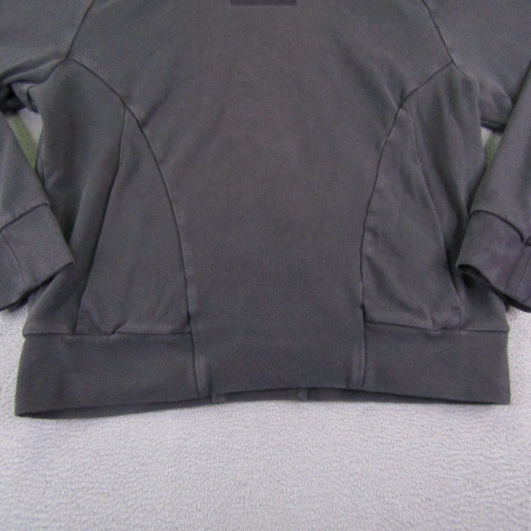 Vintage VINTAGE ALPHALETE Hoodie Womens Medium Gray Pullover Sweatshirt Athletic Casual Outdoor 90s Girls Size M / US 6-8 / IT 42-44 - 4 Thumbnail