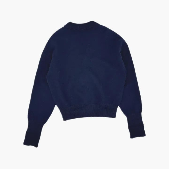 AMI AMIPARIS Casual V-neck Button Long Sleeve Sweater -2507 Size US L / EU 52-54 / 3 - 3 Thumbnail