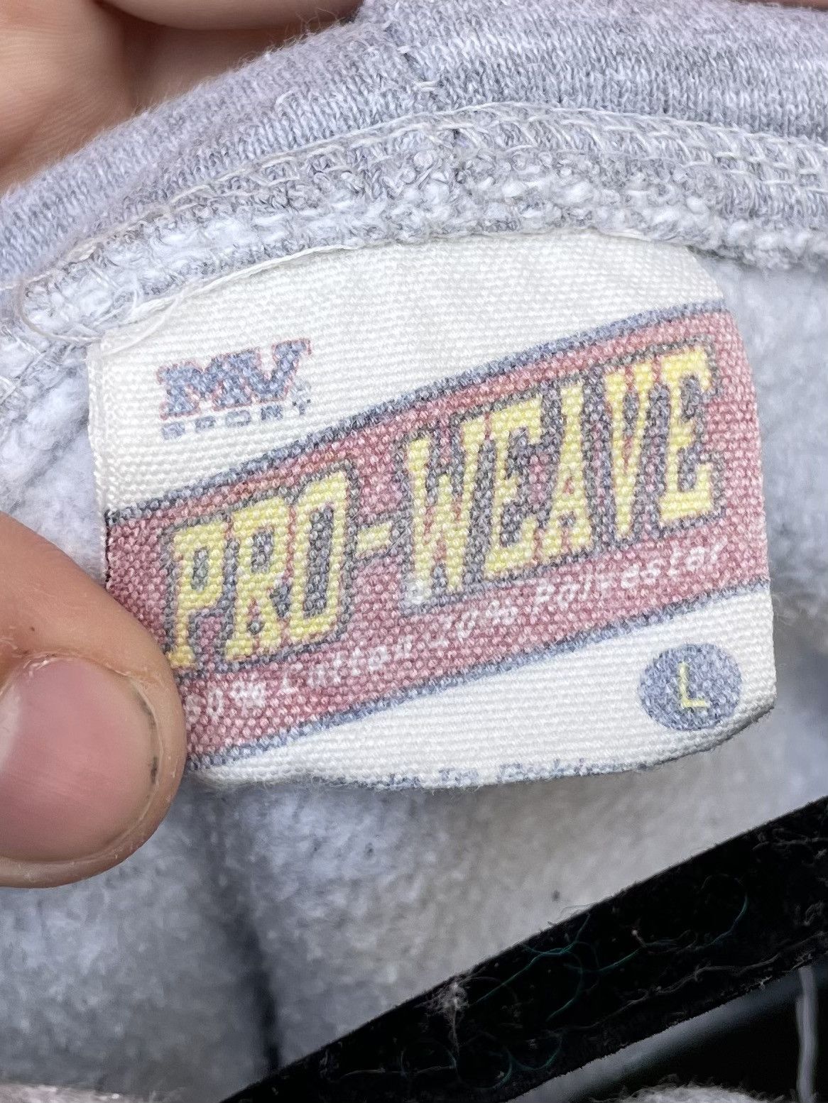 Vintage VTG 90s MV sport Holy Cross Pro Weave Sweatsuit 2pc Set Size US 30 / EU 46 - 3 Thumbnail