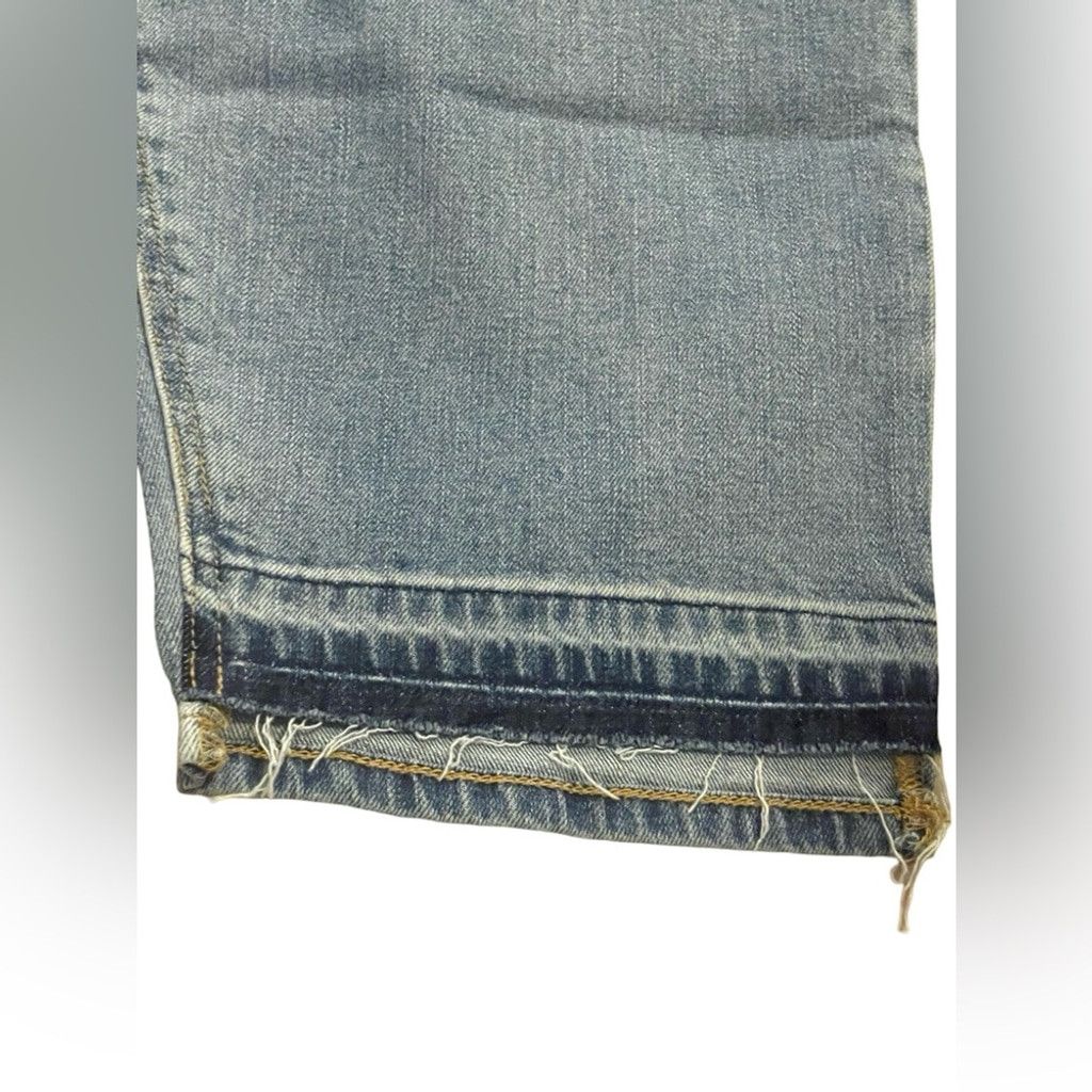 Old Navy Old Navy Mid-Rise BF Straight Cut-Off Ankle Jeans Light 20 Size 42" / US 20 - 7 Thumbnail