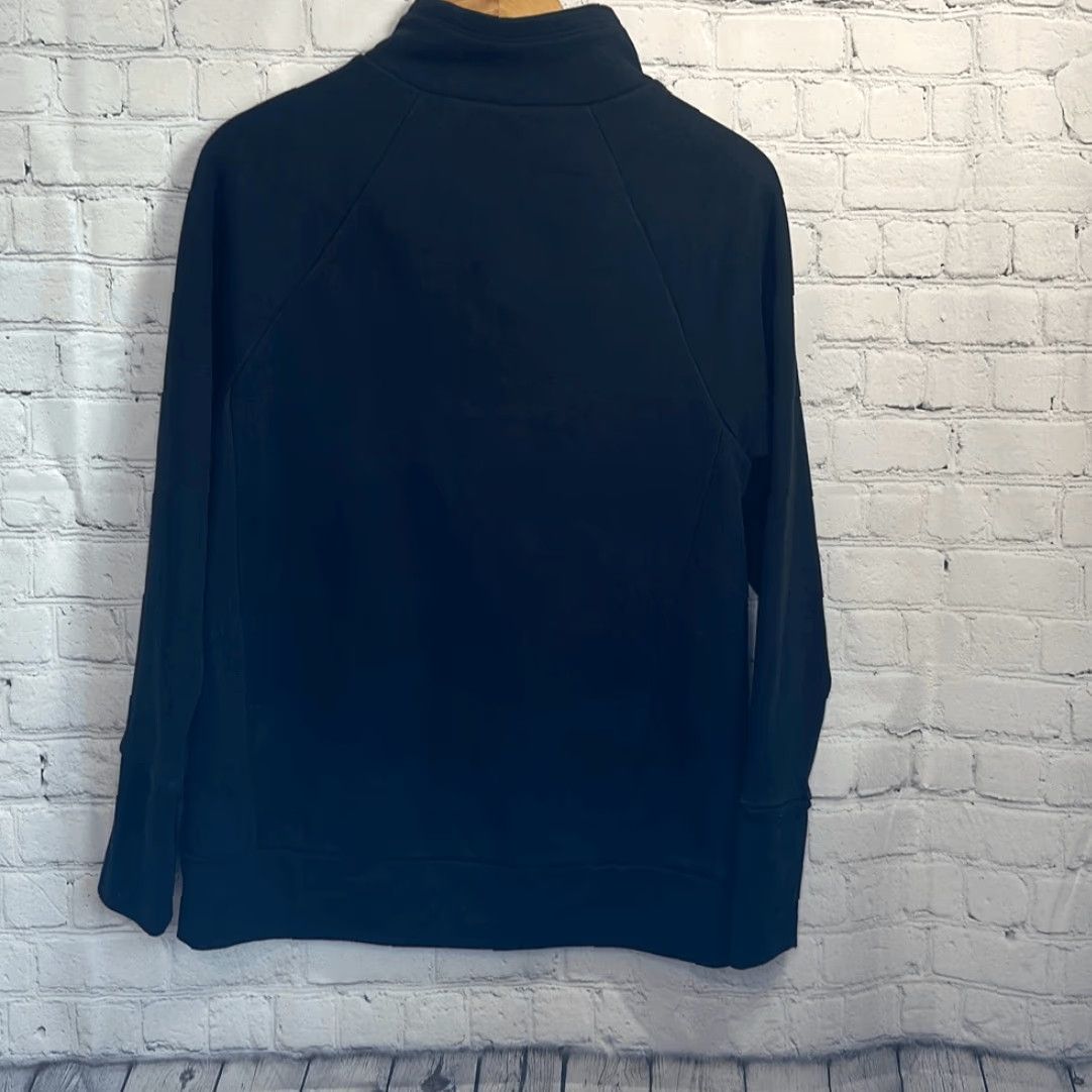 Fabletics VINTAGE Fabletics Women's XS Zaylee Funnel Neck Tunic Black Pockets and Thumbholes Sweatshirt Pullover Activewear Shirt Womens XS Black Size XS / US 0-2 / IT 36-38 - 5 Thumbnail