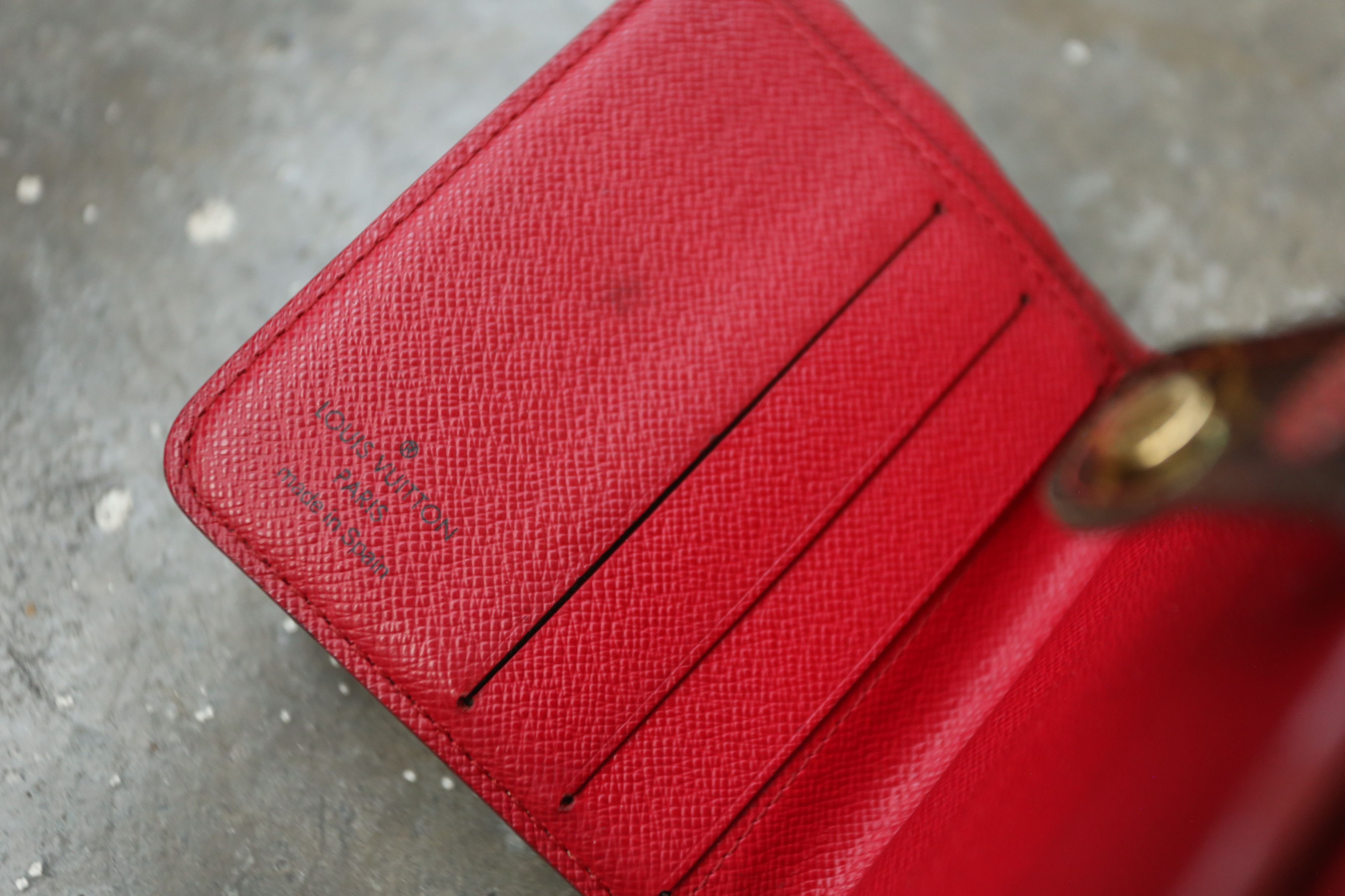 Louis Vuitton × Takashi Murakami LV - MJ - TM - S/S 05 - Cerise Monogram Compact Zip Wallet Size ONE SIZE - 7 Thumbnail