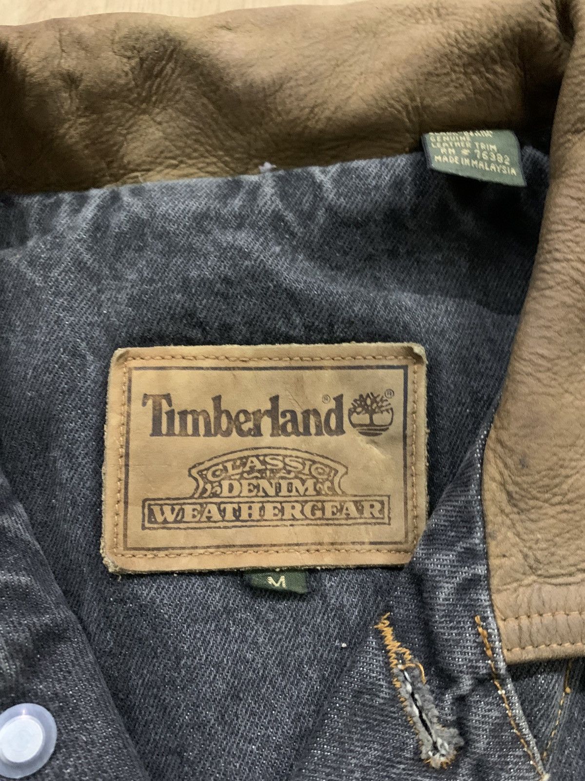 Timberland Vintage Timberland Denim Jacket Size US M / EU 48-50 / 2 - 3 Thumbnail