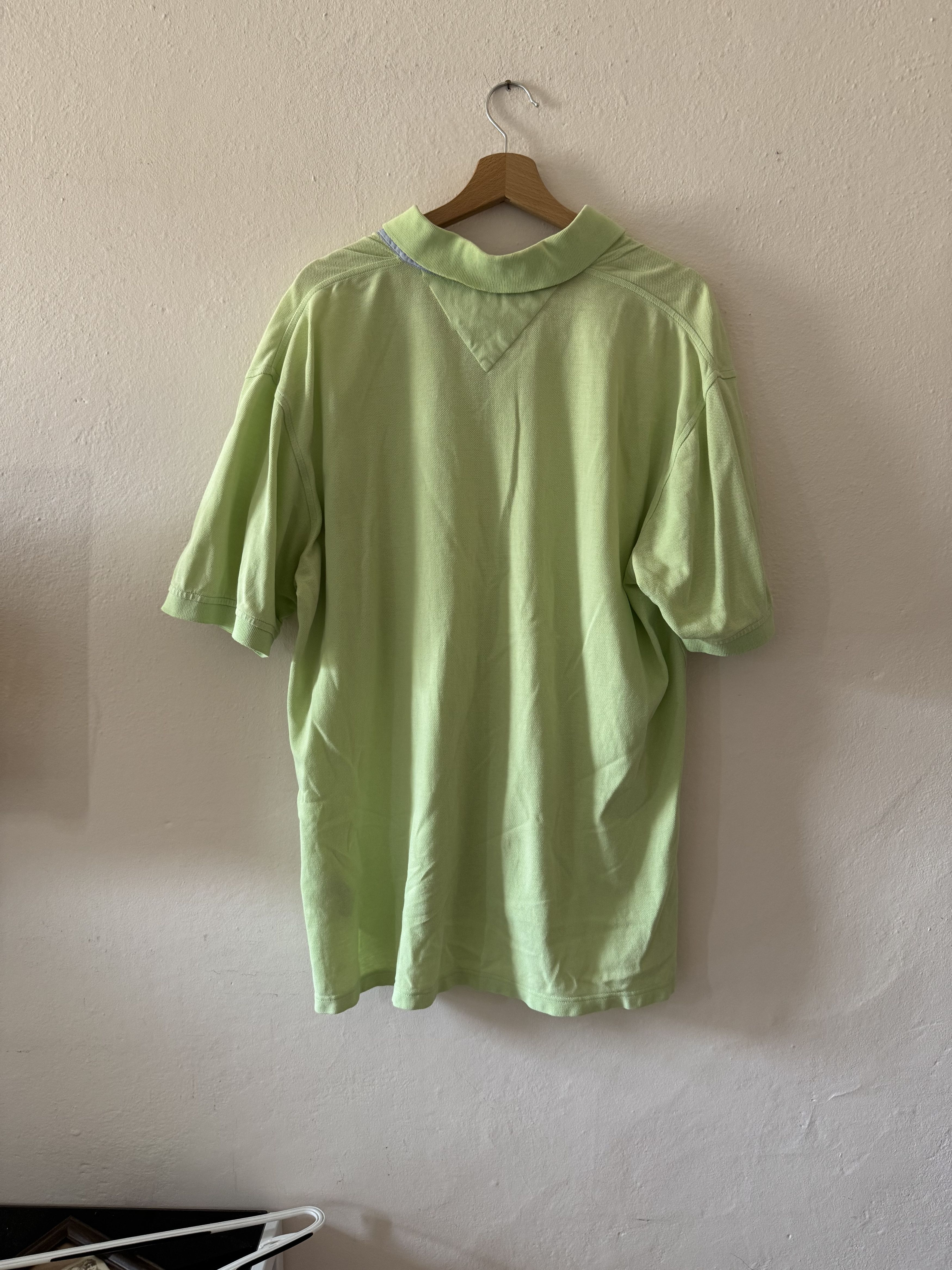 Tommy Hilfiger Tommy Hilfiger Green Short Sleeve Shirt Size US XL / EU 56 / 4 - 2 Thumbnail