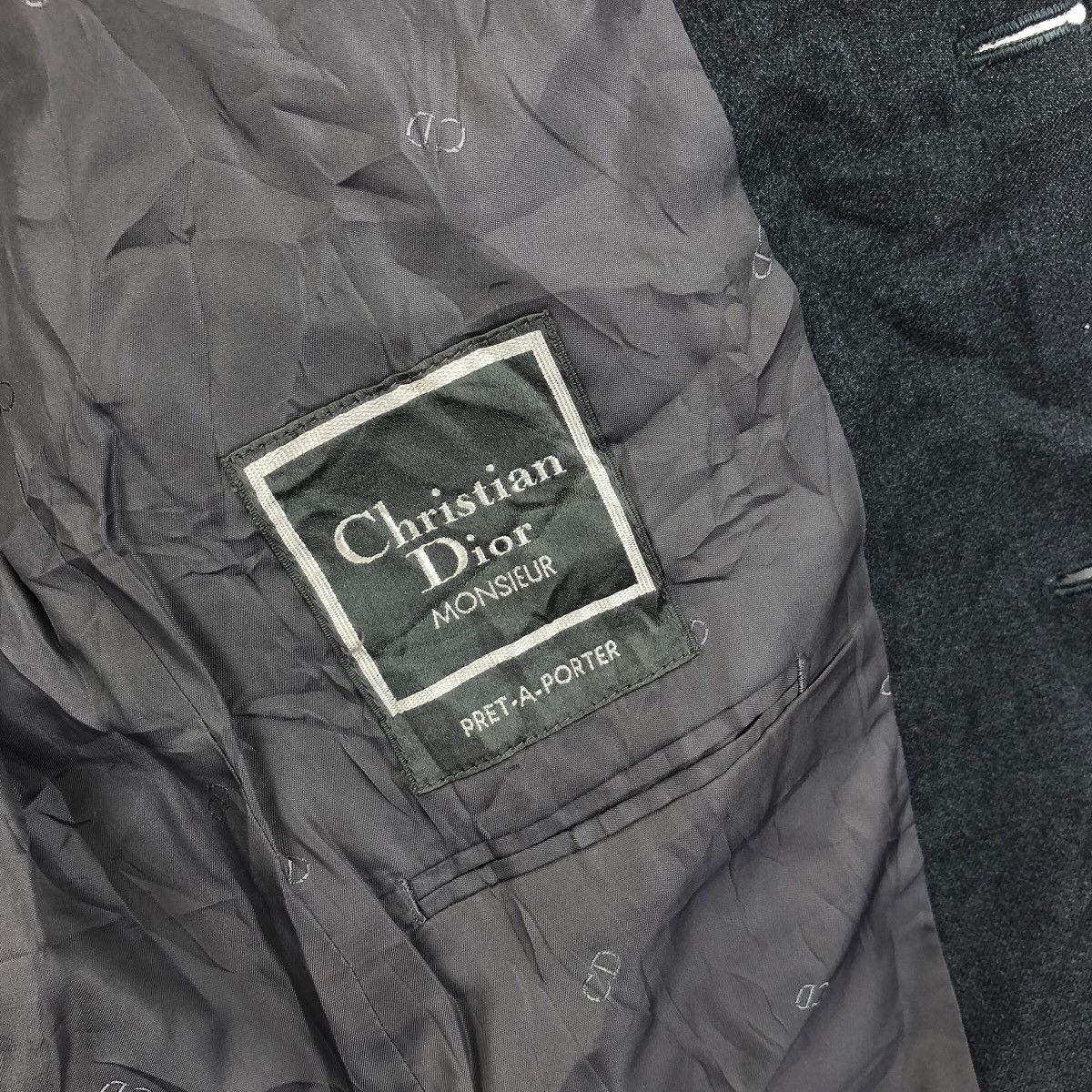 Christian Dior Monsieur Vintage CHRISTIAN DIOR MONSIEUR Japan Blazer Coat Size 40R - 3 Thumbnail