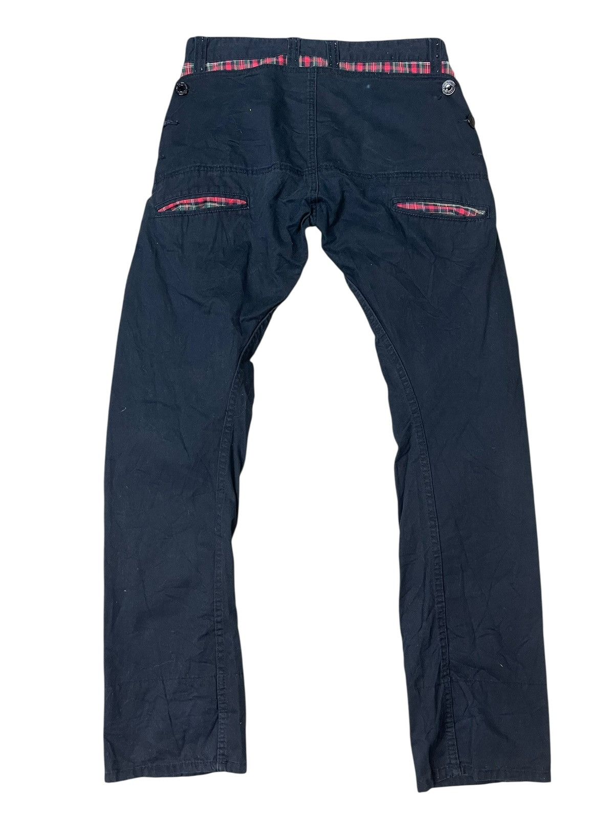 If Six Was Nine Vintage Dominate Handcrafted Jeans Pant Punk Style Size US 31 - 3 Thumbnail