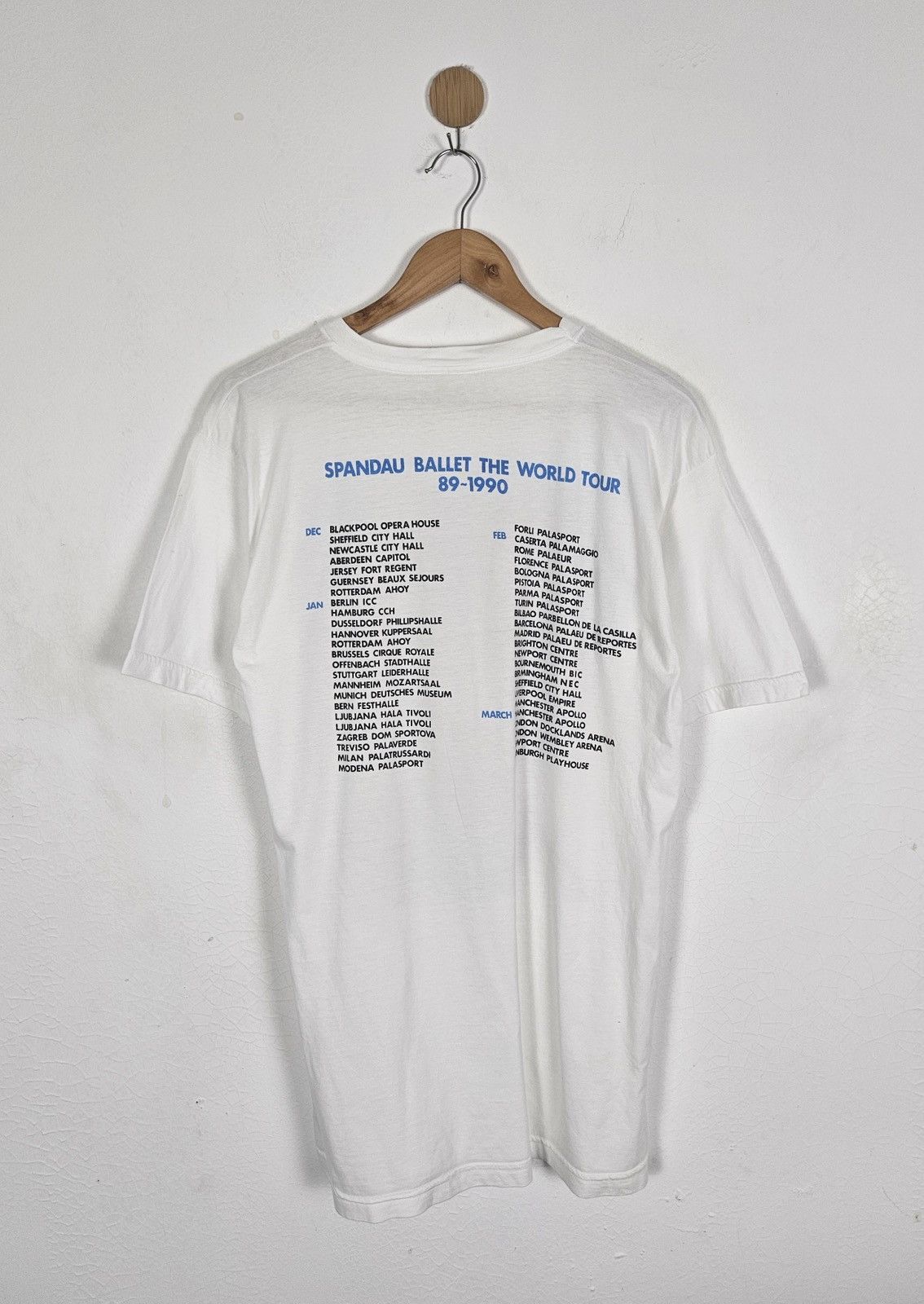 Band Tees Vintage Spandau Ballet Heart Like A Sky Tour 90s shirt Size US M / EU 48-50 / 2 - 2 Thumbnail
