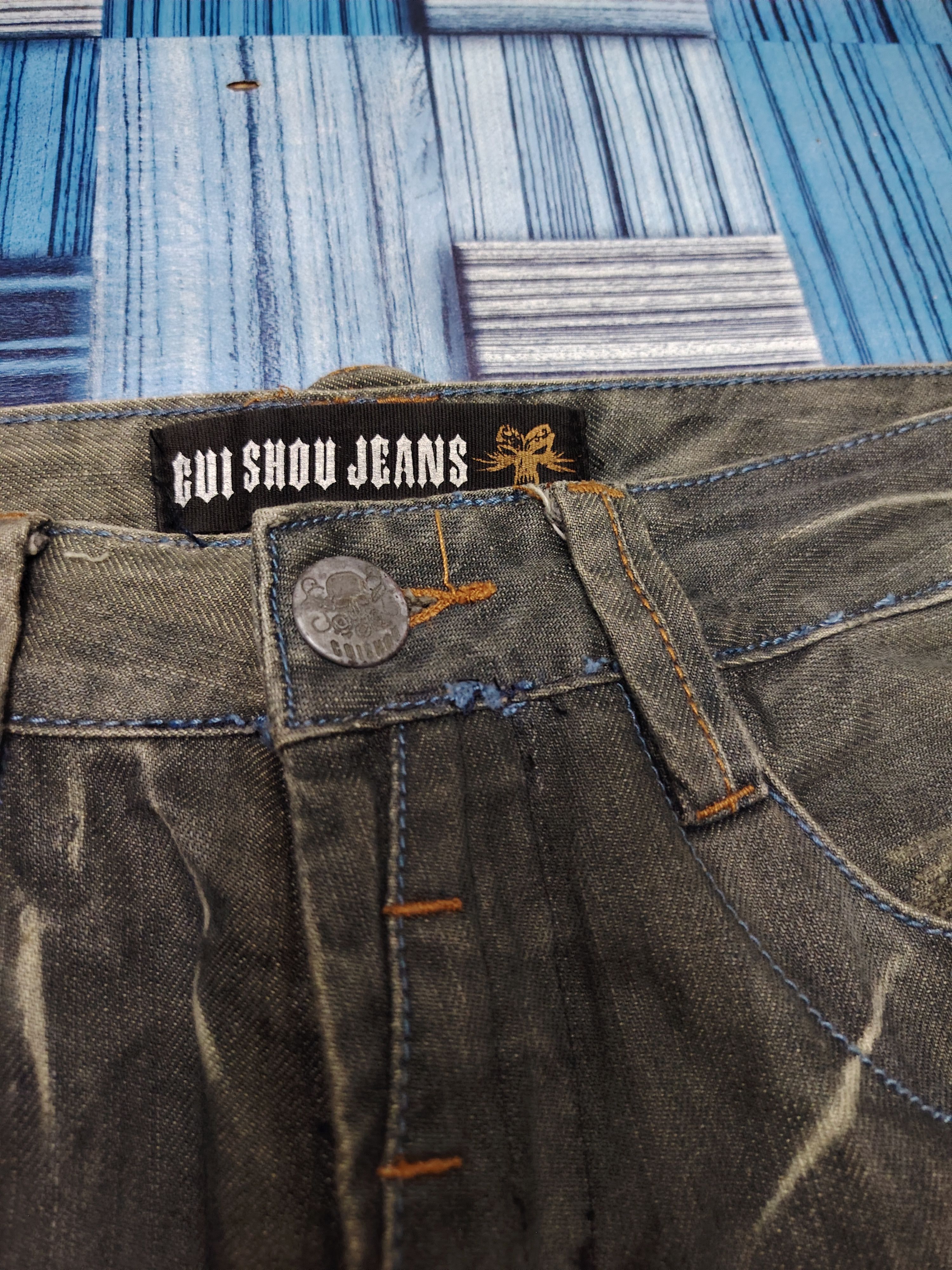 Seditionaries INSANE JAPANESE Gui Shou Jeans Distressed Jeans Size US 30 / EU 46 - 10 Thumbnail