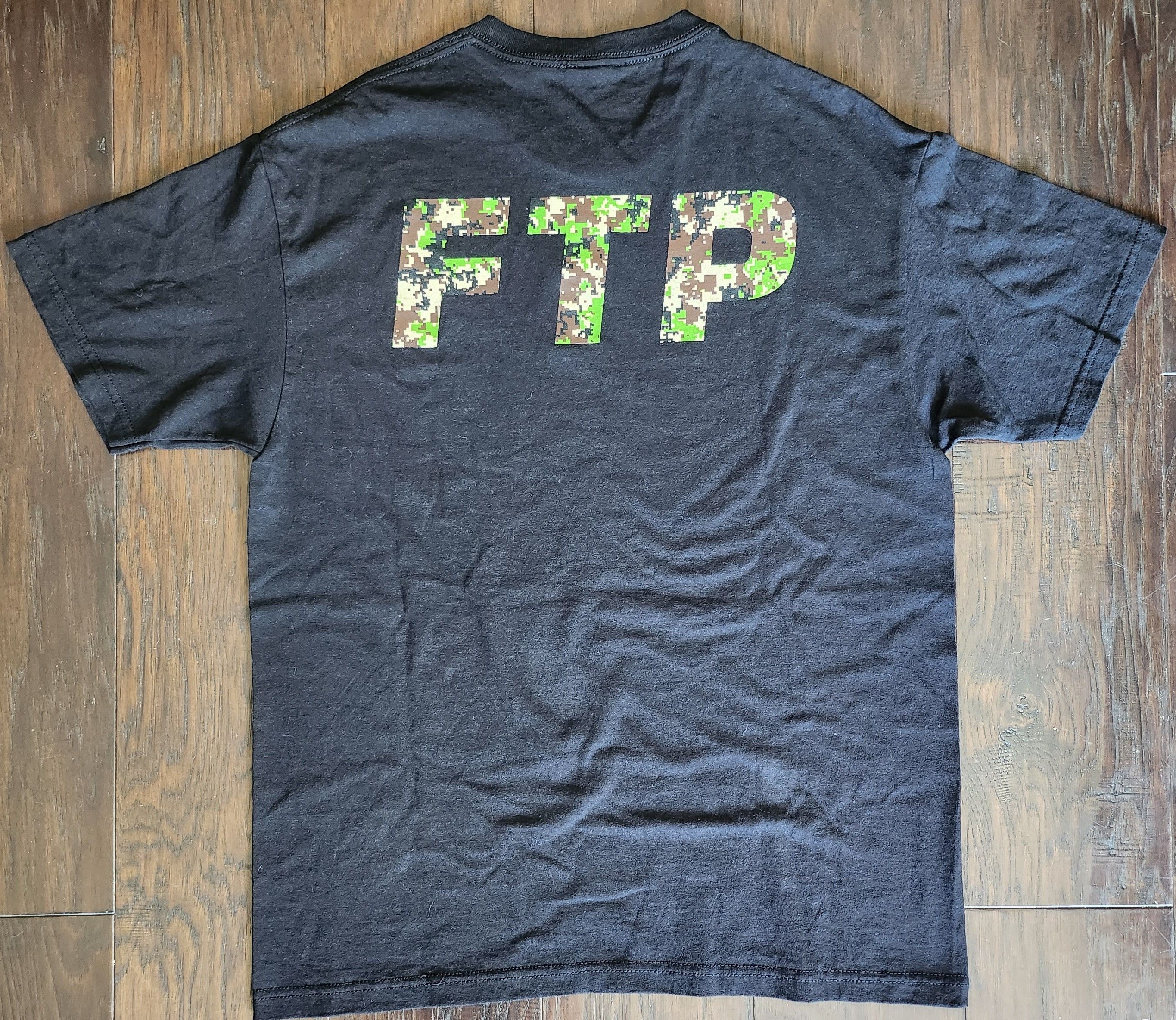 Fuck The Population Ftp digi camo logo tee Size US L / EU 52-54 / 3 - 2 Thumbnail