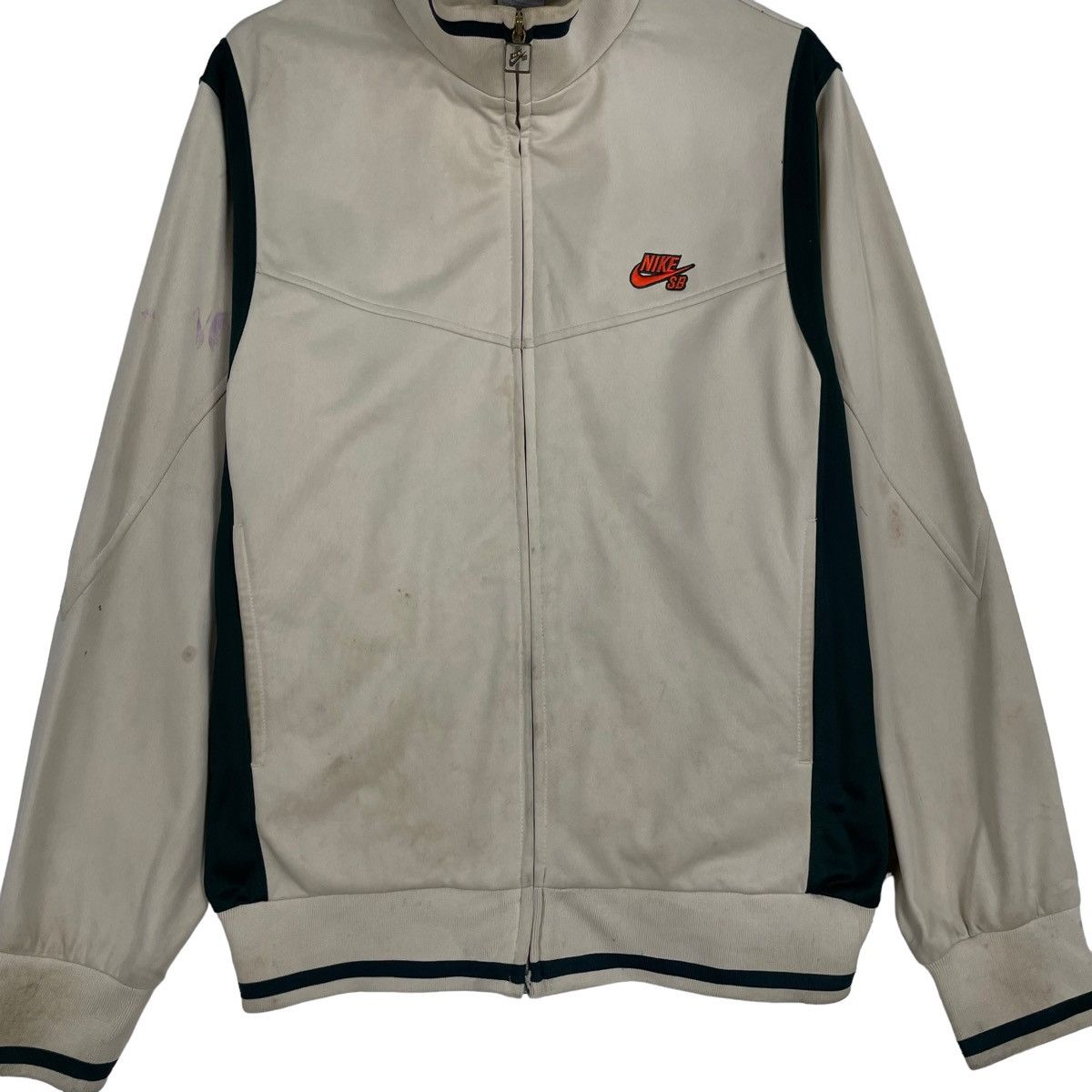 Nike 💥NIKE SB SWOOSH LOGO ZIPPER JACKET Size US L / EU 52-54 / 3 - 5 Thumbnail