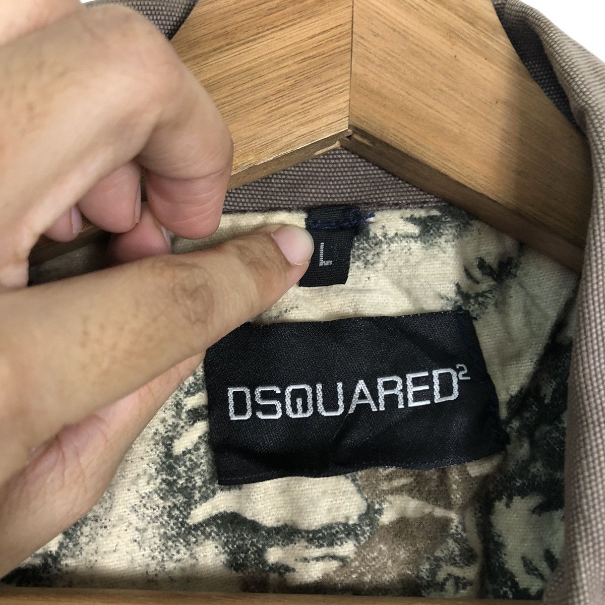 Dsquared2 🔥Worker Chore Jacket Double Breast Rare Lining Dsquared2 Size US L / EU 52-54 / 3 - 17 Thumbnail