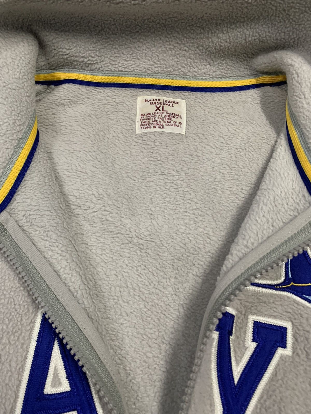 MLB Y2K UNIQLO x MLB Tampa Bay Rays Half Zip Fleece Sweatshirt Size US L / EU 52-54 / 3 - 6 Thumbnail