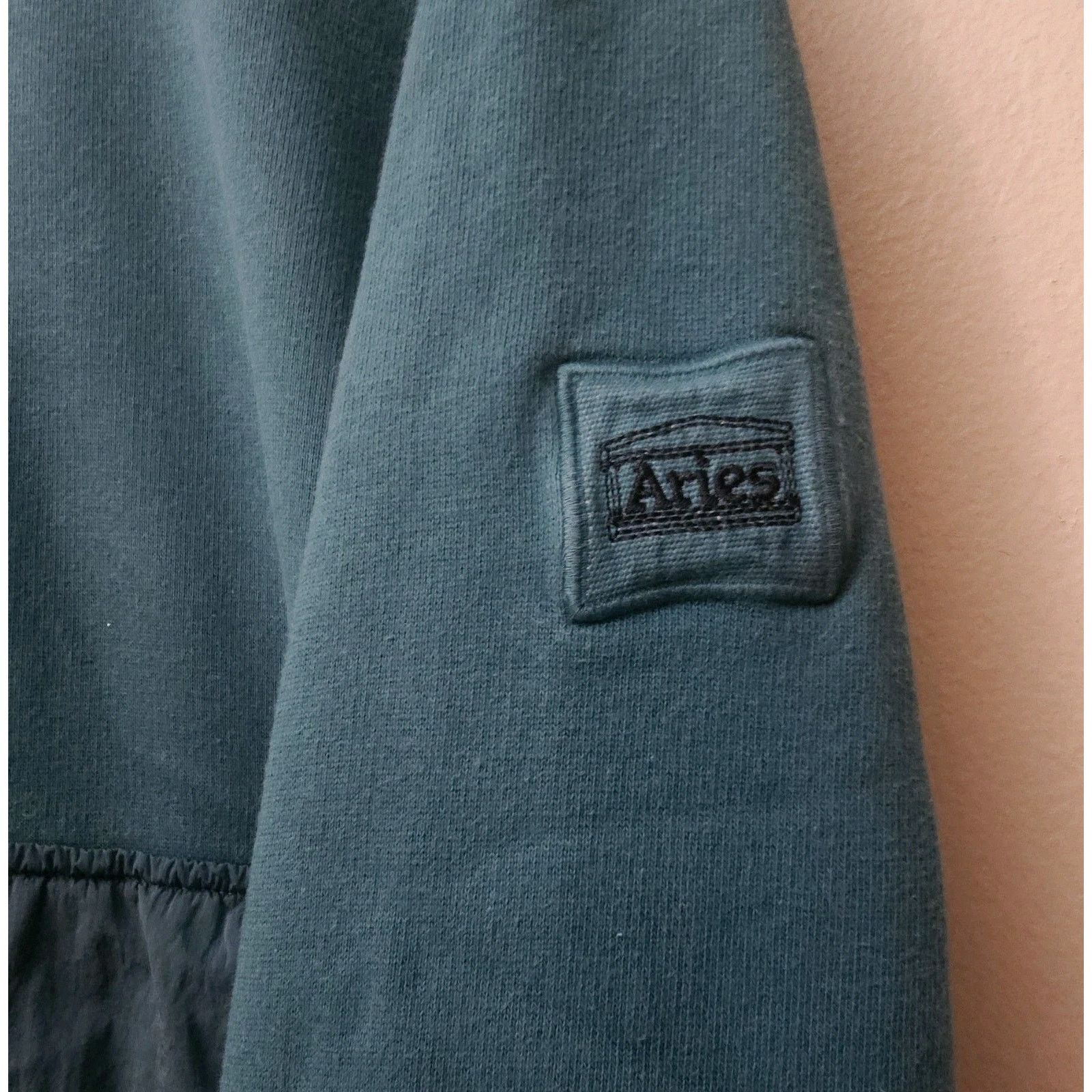Aries Aries Wunderworld Nylon Hybrid Hoodie Sweatshirt Mens Size M Size US M / EU 48-50 / 2 - 8 Thumbnail
