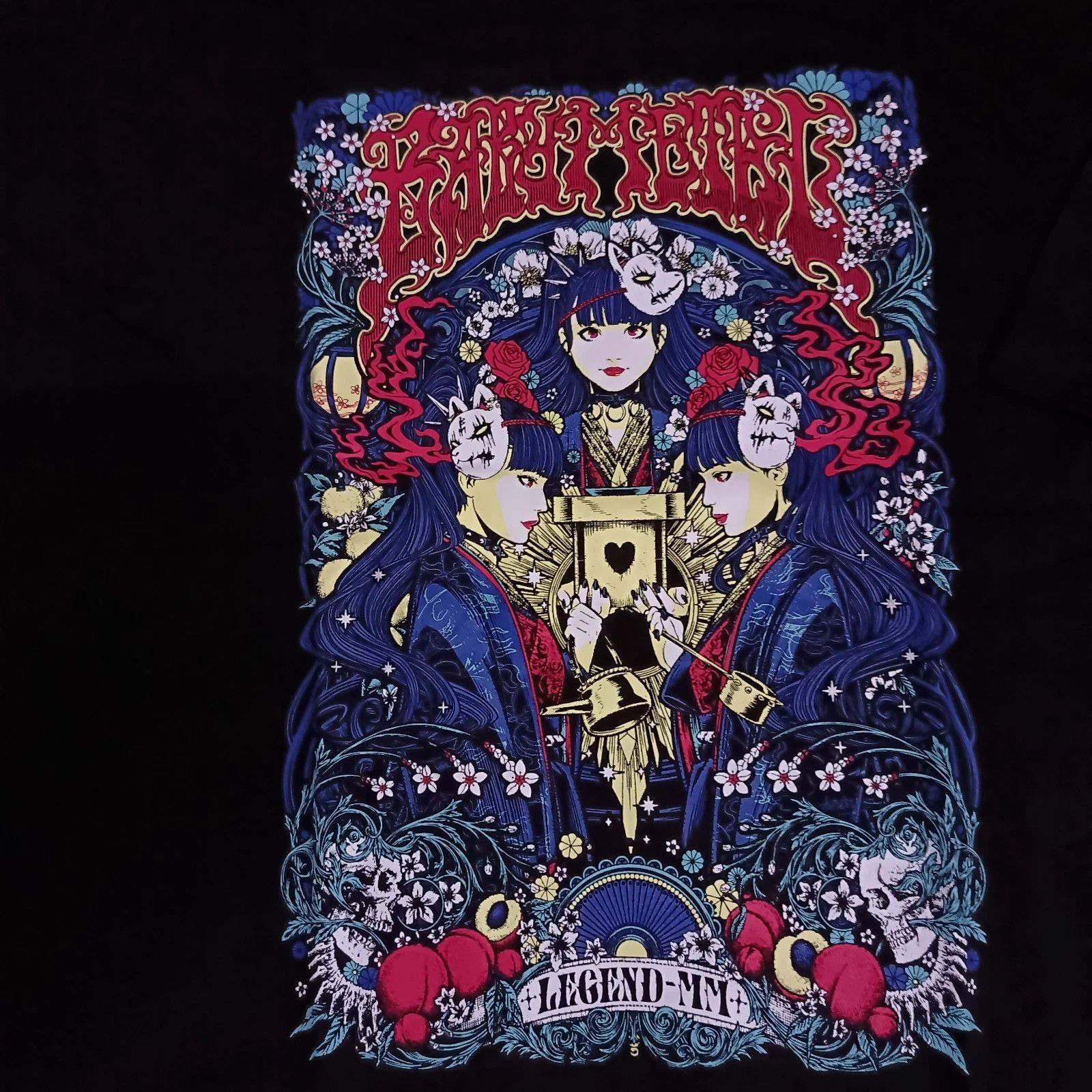 Band Tees Babymetal Legend MM World Tour Metal Band T-Shirt Size US XXL / EU 58 / 5 - 2 Thumbnail