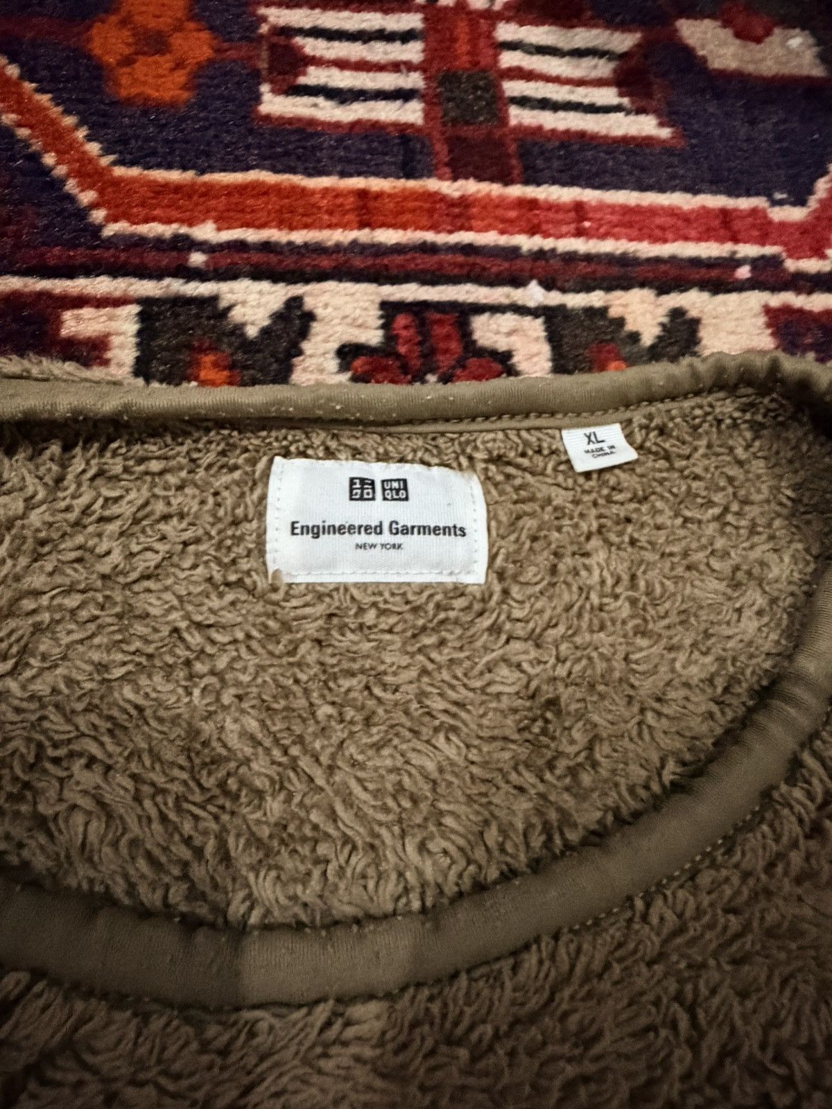 Engineered Garments Uniqlo Engineered Garments Fleece Pullover Jacket Size US XL / EU 56 / 4 - 3 Thumbnail