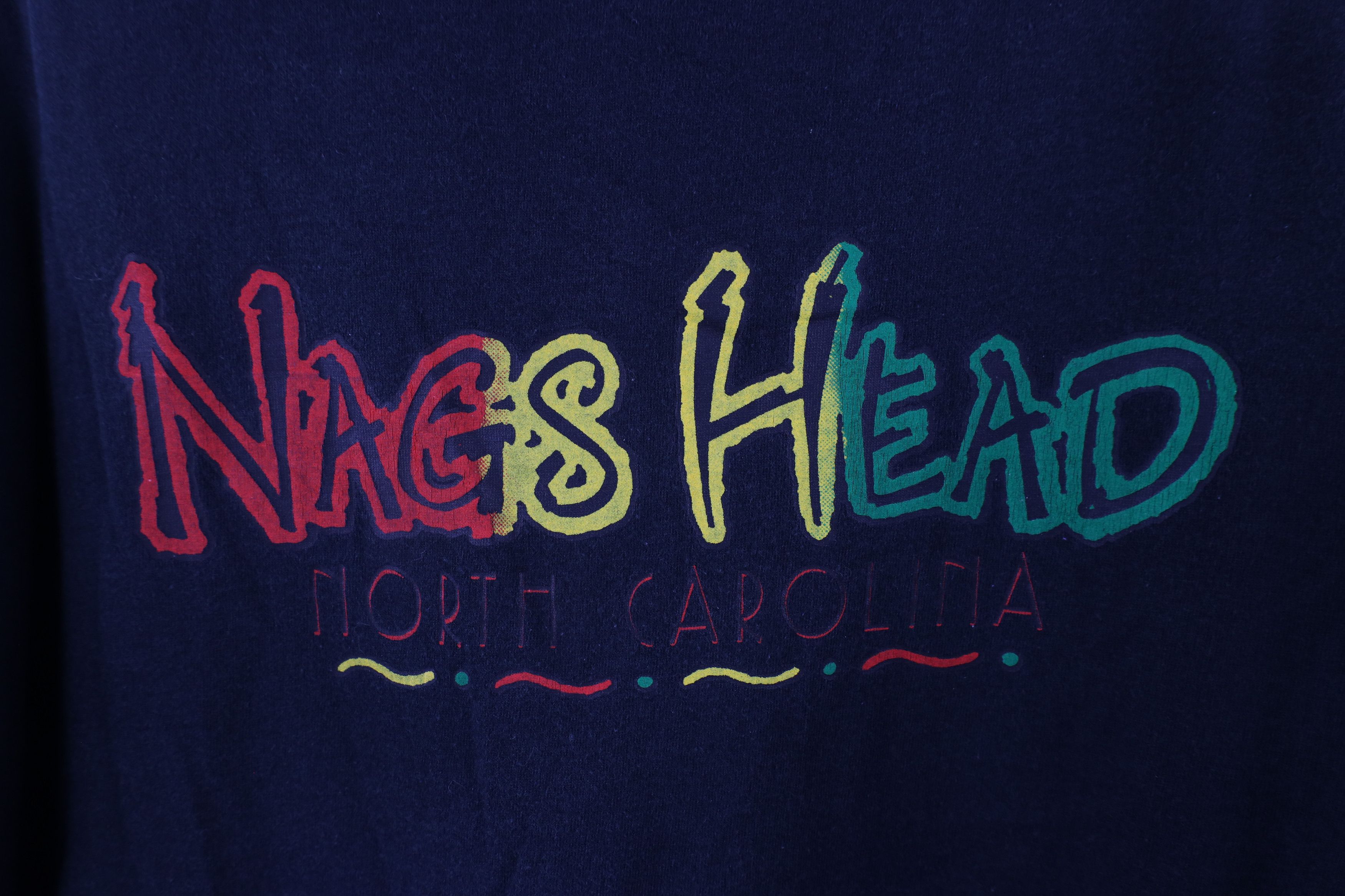 Vintage Vintage 90s Be Jammin Nags Head North Carolina T-Shirt USA Size US L / EU 52-54 / 3 - 9 Thumbnail