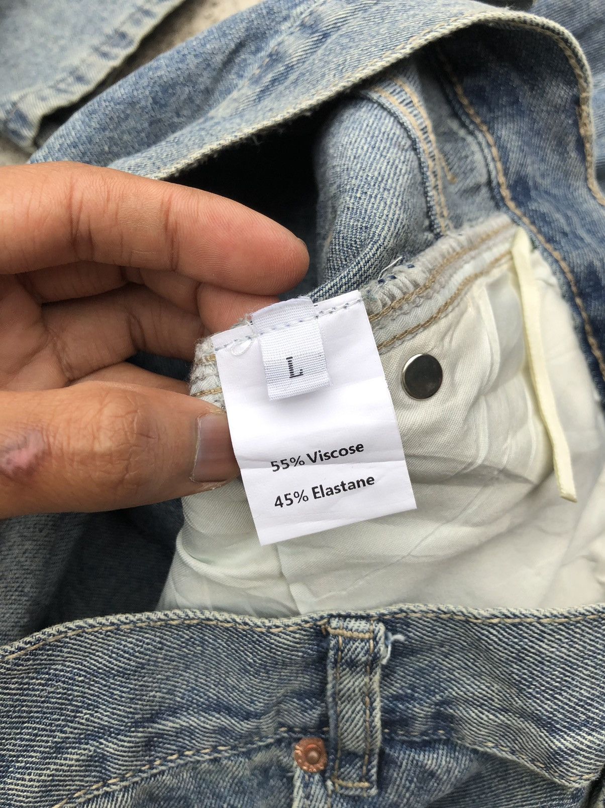 Other BAGGY DISTRESSED DENIM Size US 28 / EU 44 - 2 Thumbnail