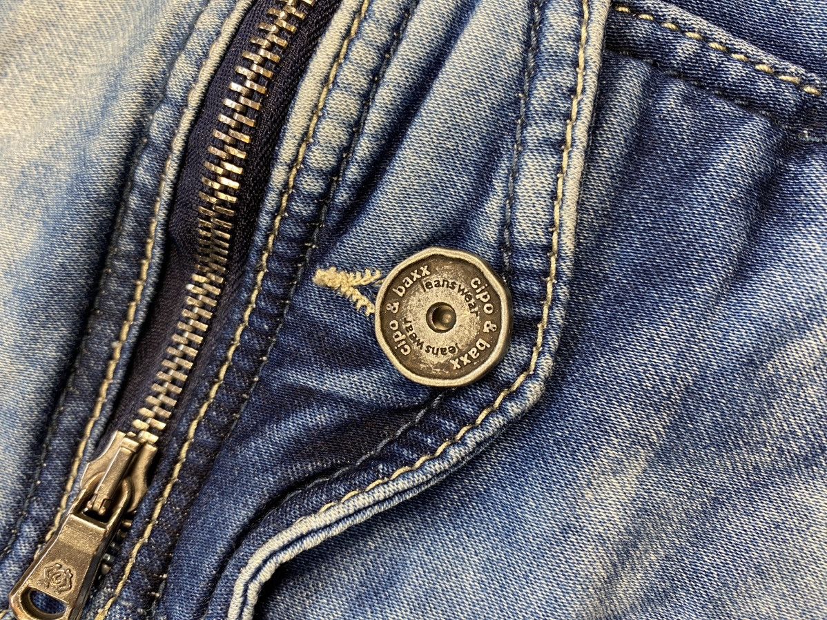 Designer × Japanese Brand Avant Garde Cipo Baxx Denim Jacket Size Medium Size US M / EU 48-50 / 2 - 6 Thumbnail
