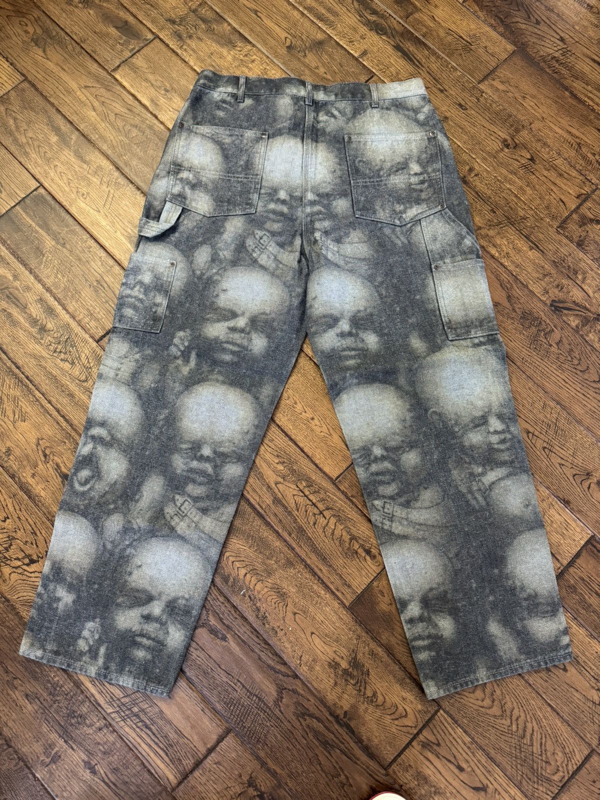 Supreme H.R.Giger Double Knee Jean Multi