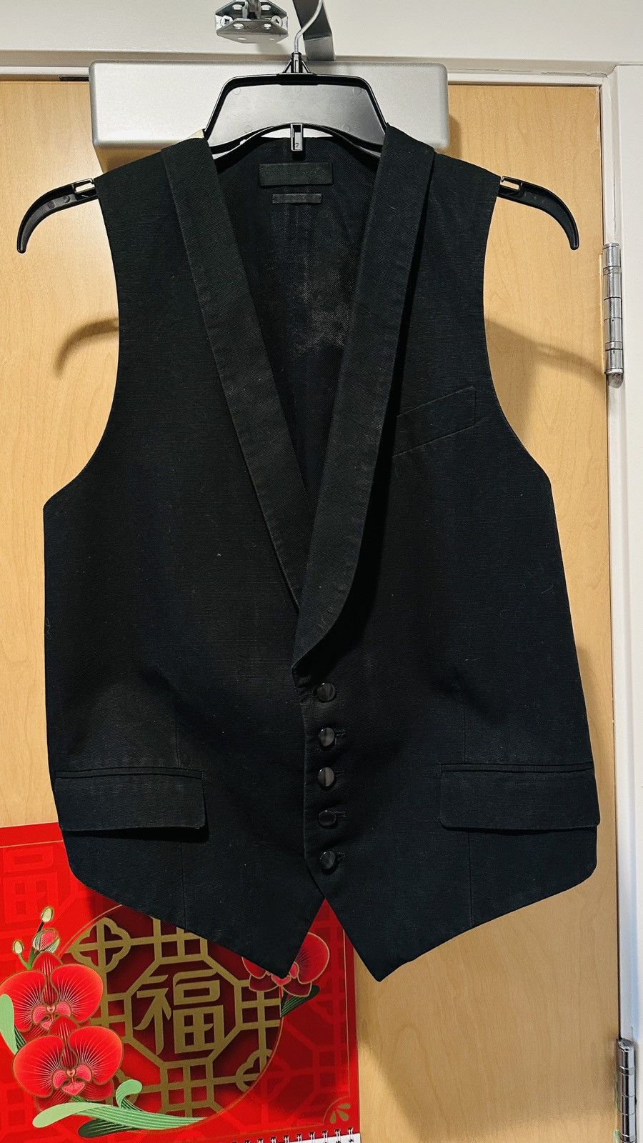 Alexander McQueen Contrast Back Vest - Size 48