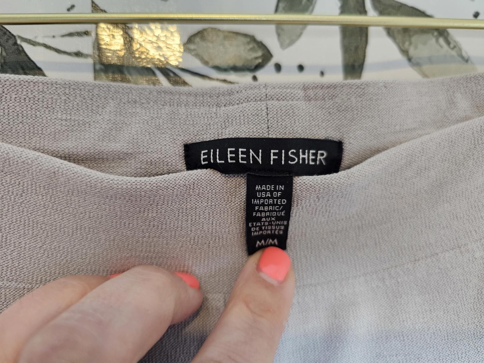 Eileen Fisher Eileen Fisher Pants Gray Skinny Womens Size M Size 32" / US 10 / IT 46 - 2 Thumbnail