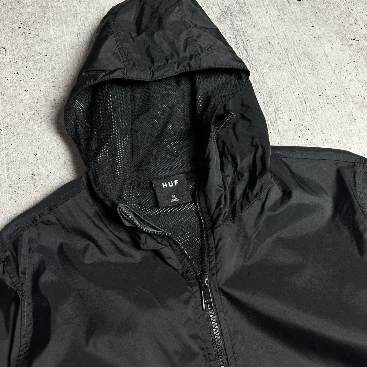 Huf HUF Worldwide Wave Anorak Jacket BNWT Size US M / EU 48-50 / 2 - 4 Thumbnail