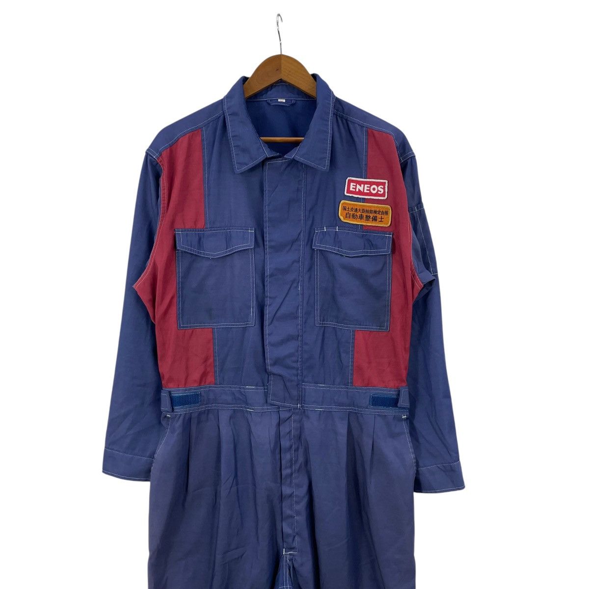 Vintage Vintage ENEOS Overalls Coveralls Cotton Suit Jacket Racing Size US 40 / EU 56 - 2 Thumbnail