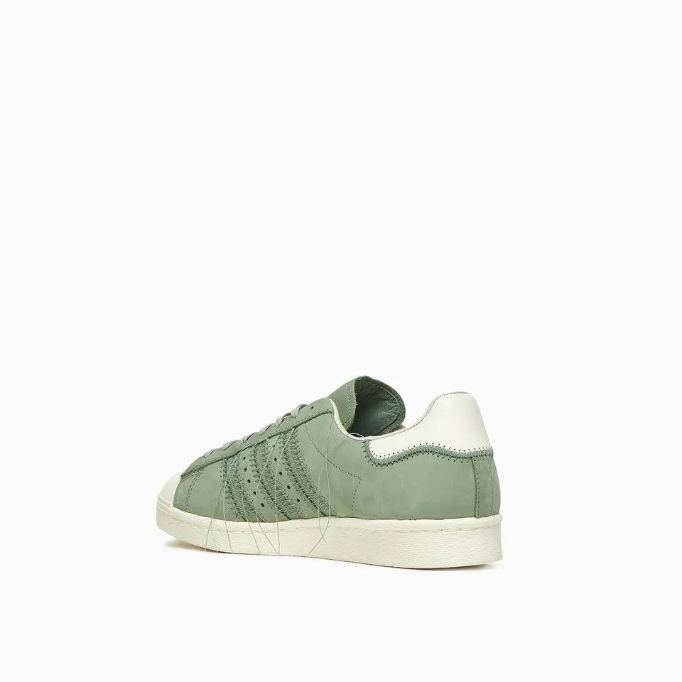 Adidas o1mle0725 Superstar Low-Top Sneakers in Green Size US 8 / EU 41 - 3 Thumbnail