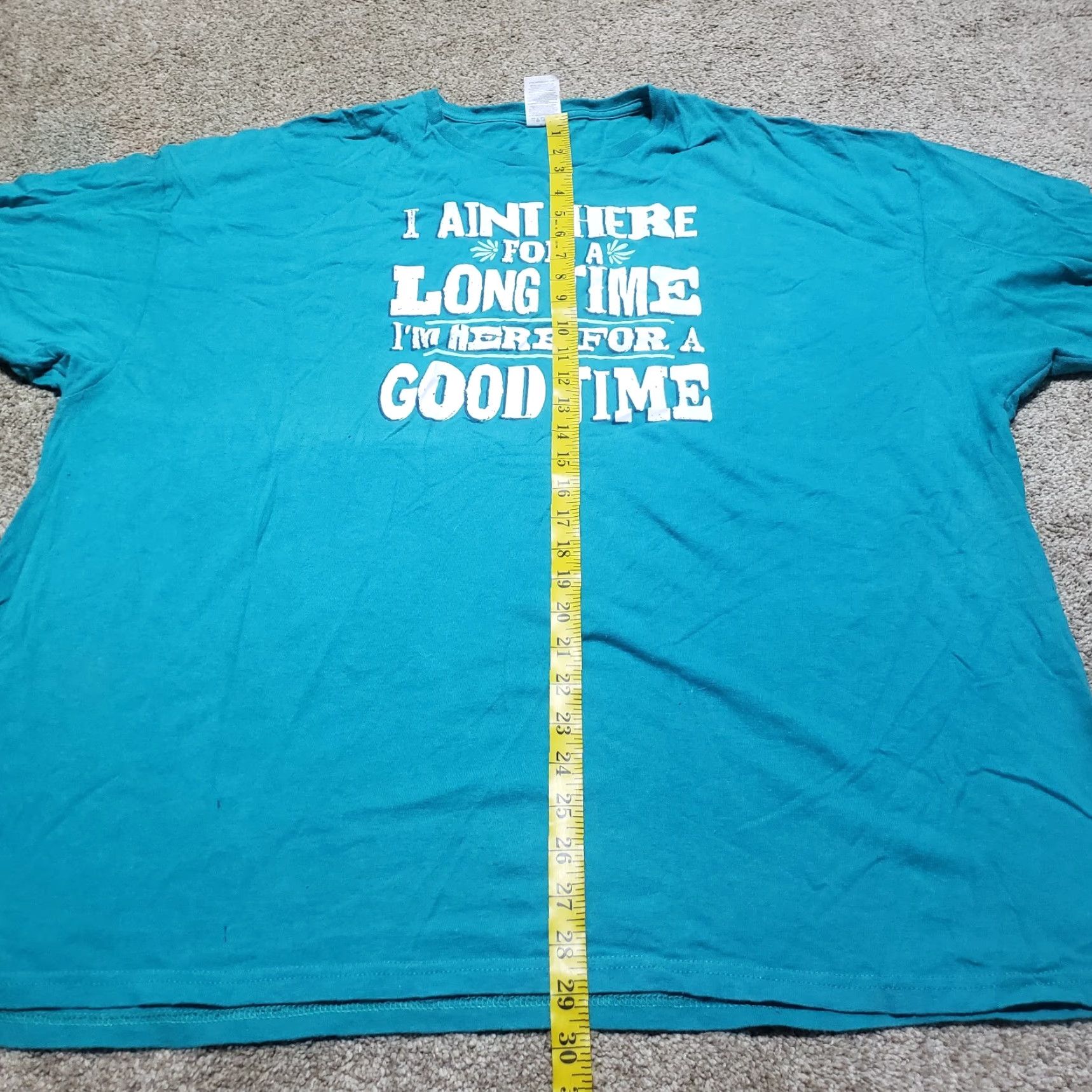 Vintage I Ain’t Here For A Long Time I’m A Good Time George Strait T Shirt Mens 3XL XXXL Size US XXL / EU 58 / 5 - 6 Thumbnail