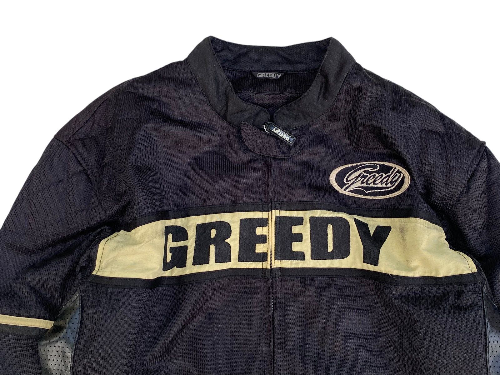 Vintage Vtg Greedy Moto Racing Jacket Size US L / EU 52-54 / 3 - 3 Thumbnail