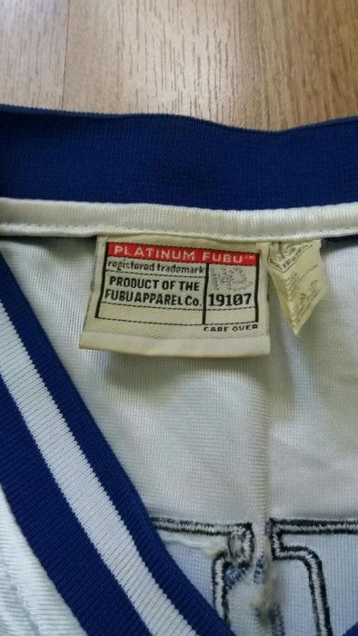 Fubu FUBU jersey, blue, vintage hip hop t-shirt, 90s hip hop XL Size US XL / EU 56 / 4 - 4 Thumbnail