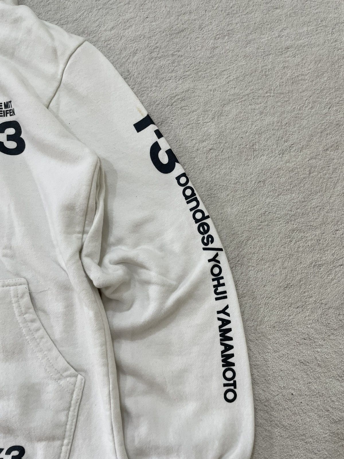 Japanese Brand 2000s Japanese Y-3 Back Logo Y’j Graphic Hoodie Hysteric Size US M / EU 48-50 / 2 - 3 Thumbnail