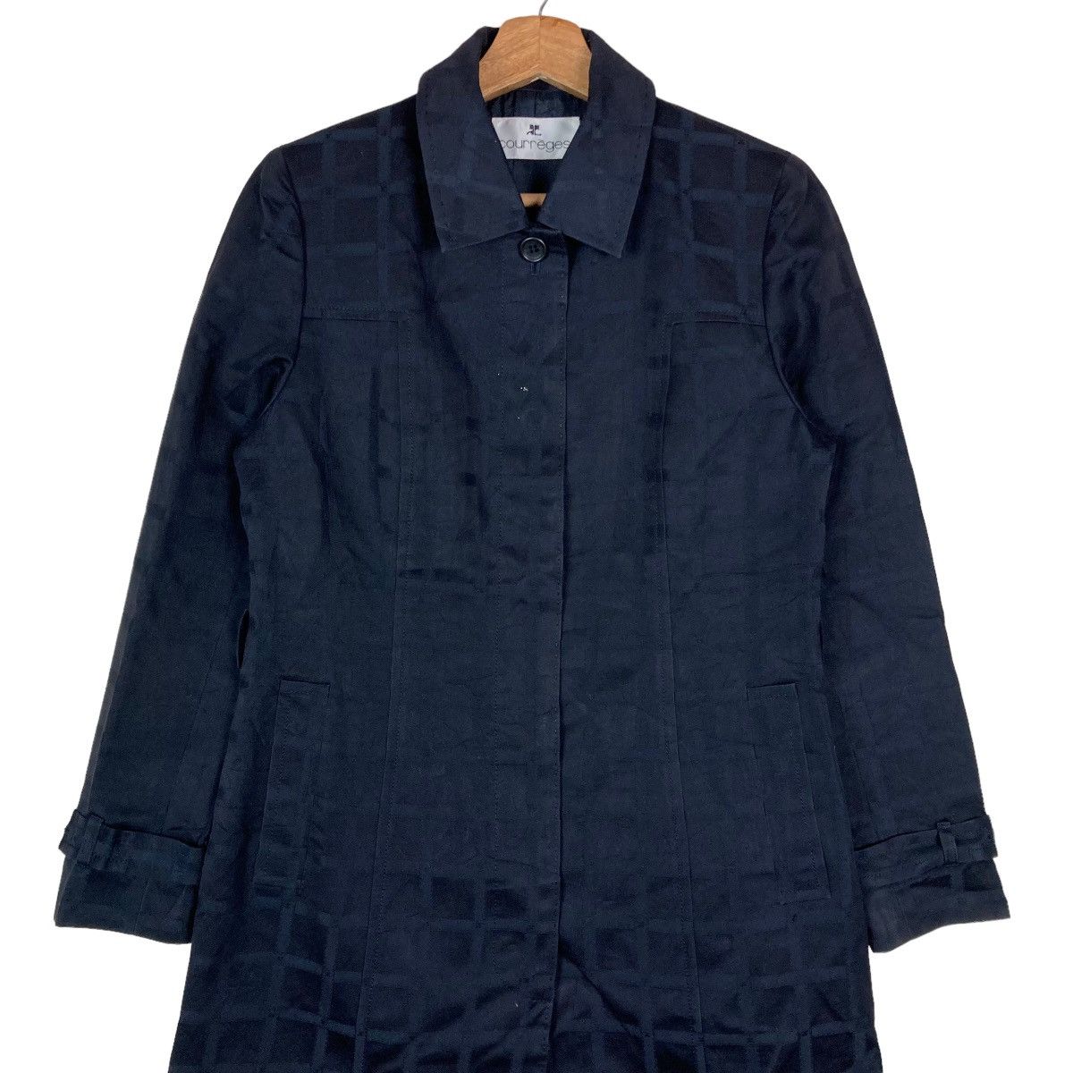 Courreges COURREGES PARIS Button Trench Coat Long Jacket Size US S / EU 44-46 / 1 - 2 Thumbnail