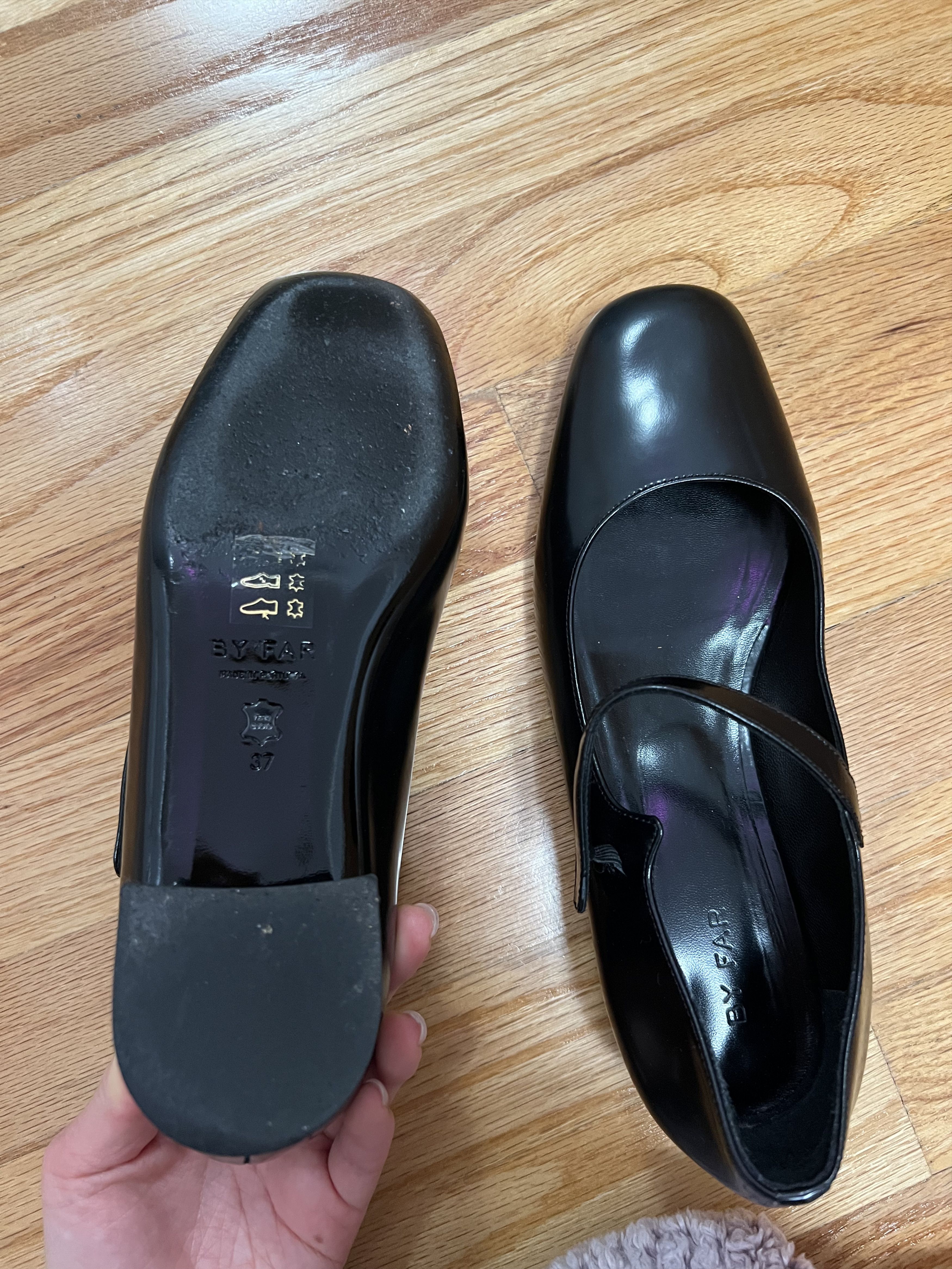 By Far Ginny Heels Mary Jane Size US 6 / IT 36 - 8 Thumbnail