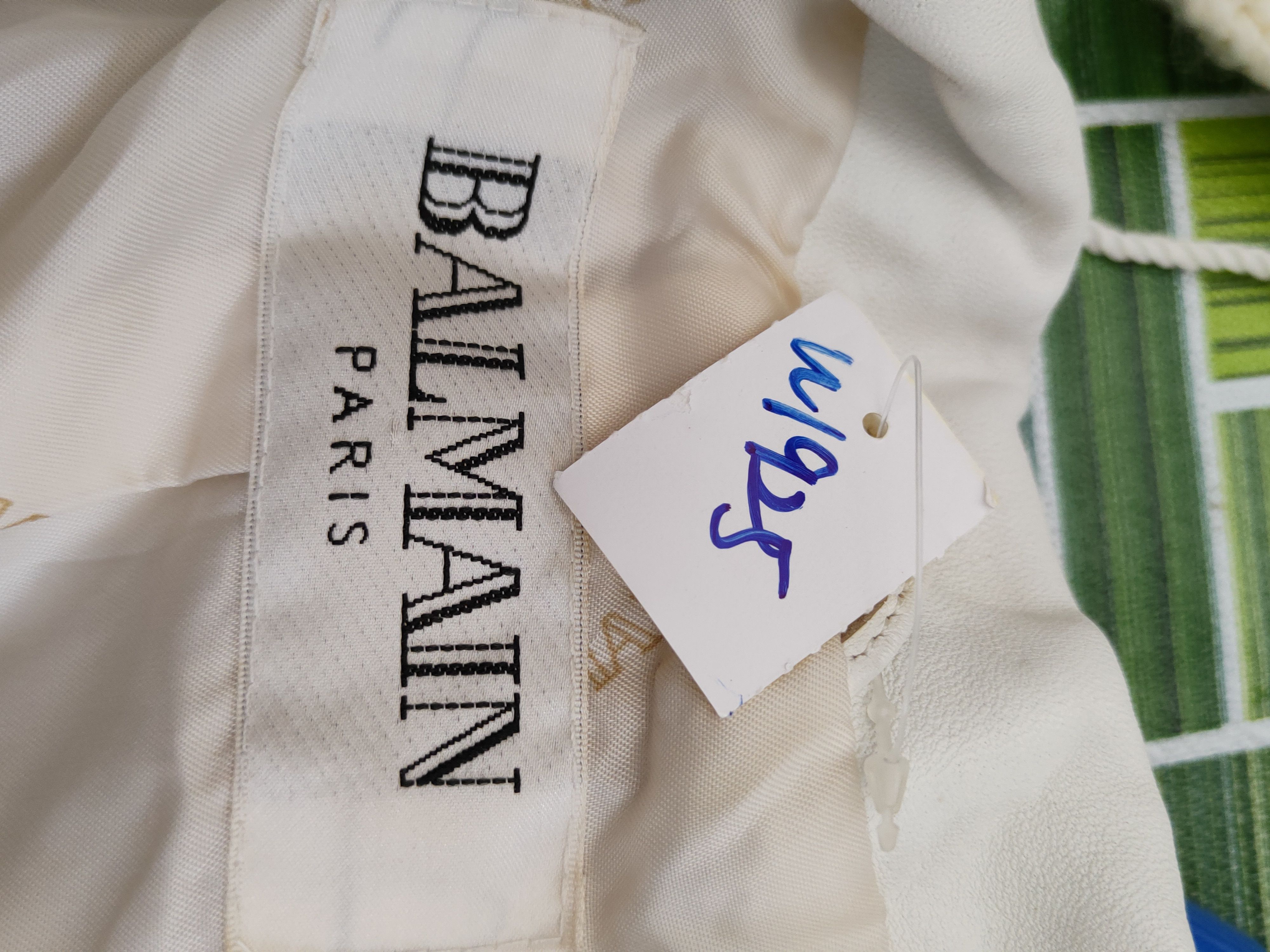 Balmain DL Balmain japan vintage White Blazers #W1925 Size S / US 4 / IT 40 - 11 Thumbnail