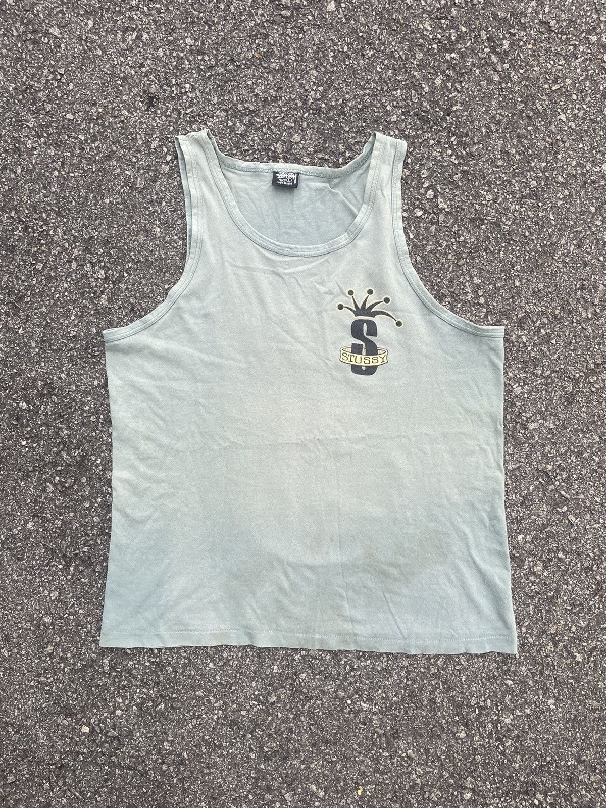 Stussy × Vintage 24hr BUY IT NOW🛑Vintage Stussy Tanktop Size US M / EU 48-50 / 2 - 3 Thumbnail