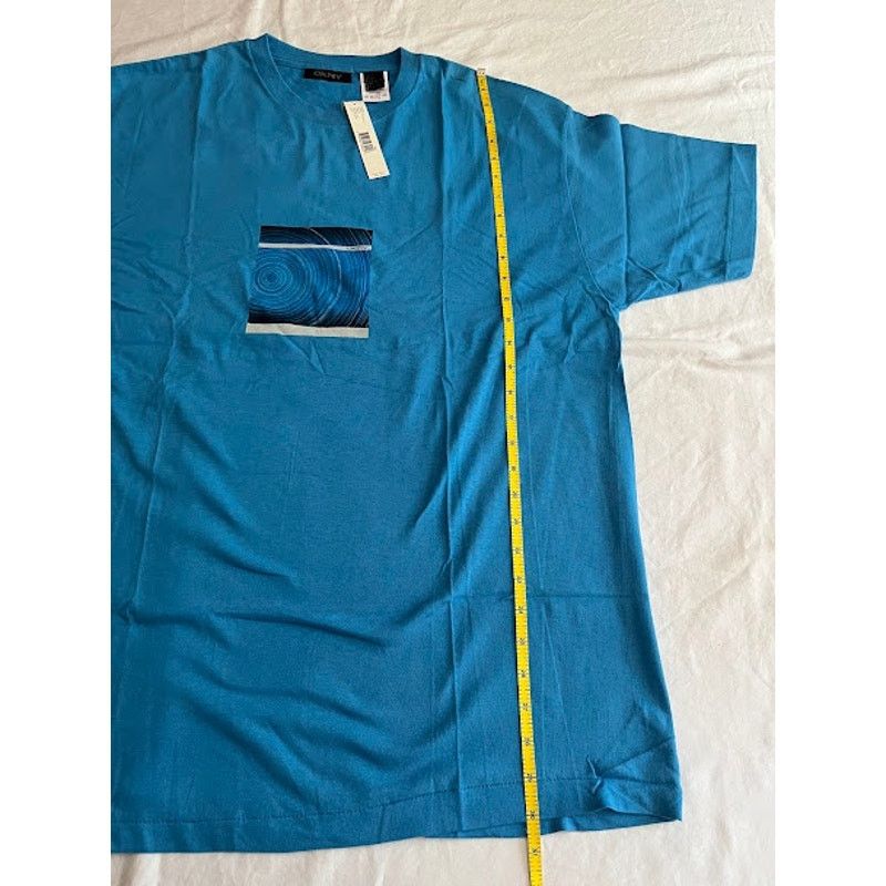 DKNY VTG DKNY Azure Blue T Shirt Size L NWT Size US L / EU 52-54 / 3 - 9 Thumbnail