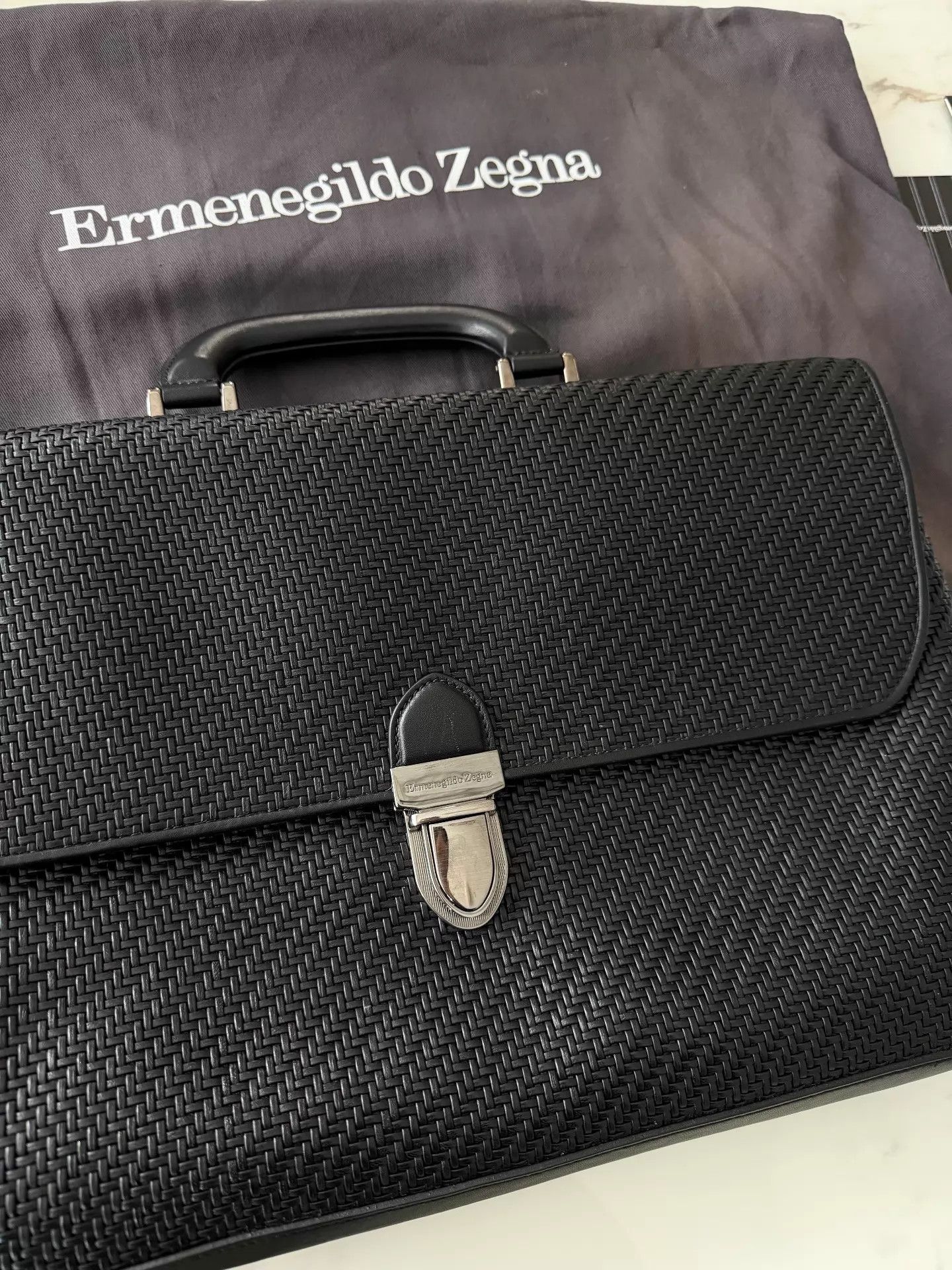 Ermenegildo Zegna Zegna Almost New Briefcase Size ONE SIZE - 2 Thumbnail