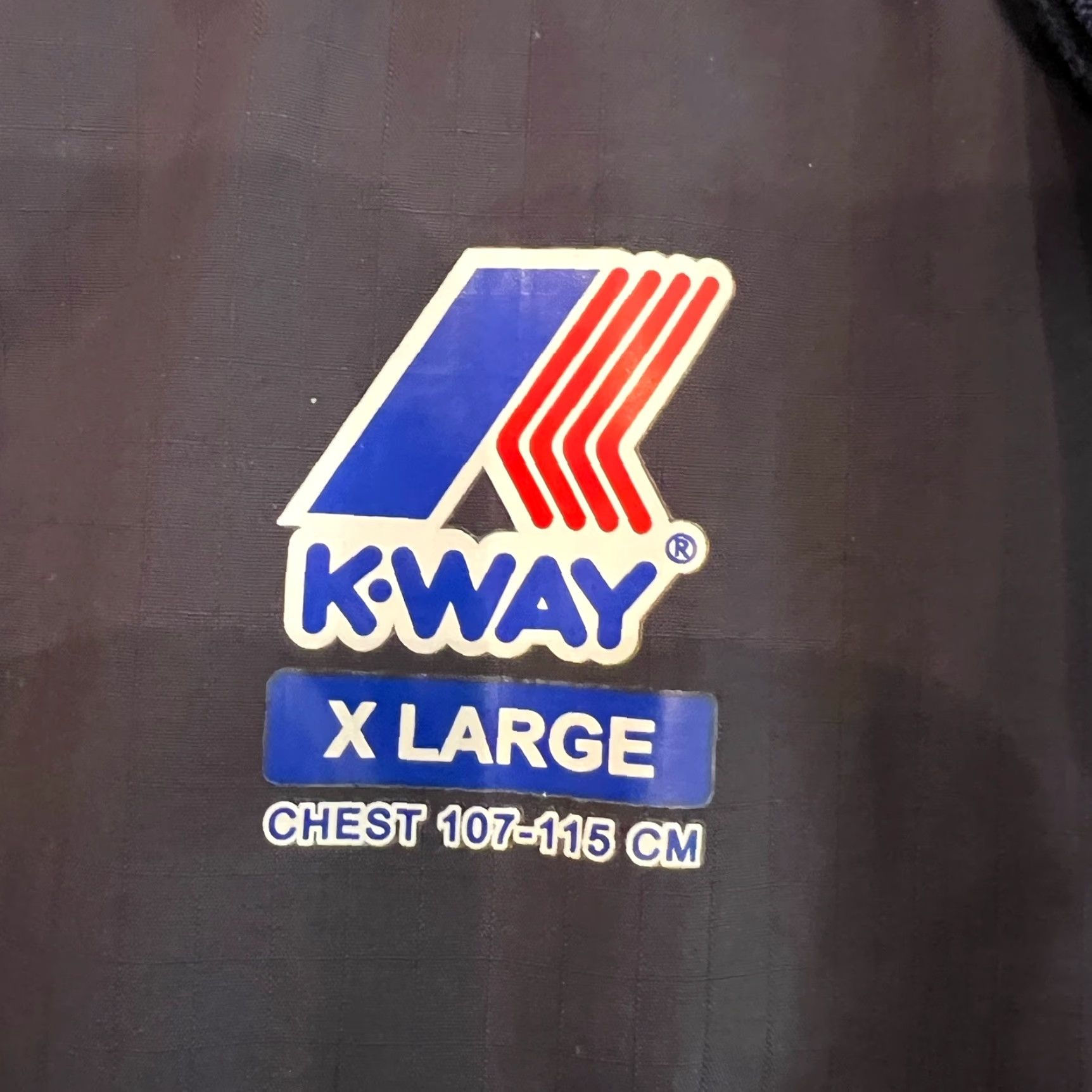 K-Way K-Way Jack Ripstop Marmotta Jacket Navy XL Men’s 90s Outdoor Ski Waterproof Zip Pockets Size US XL / EU 56 / 4 - 7 Thumbnail